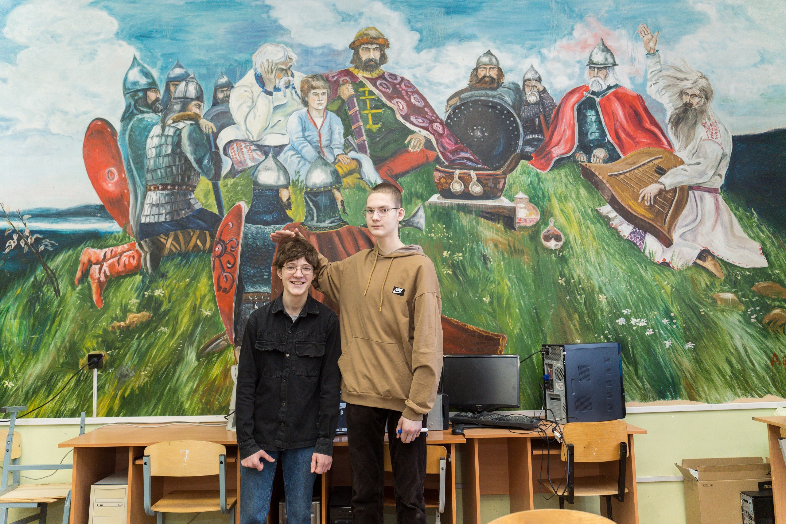 Пятёрка для ребёнка. Репортажная съёмка в Санкт-Петербурге, Константин Петров