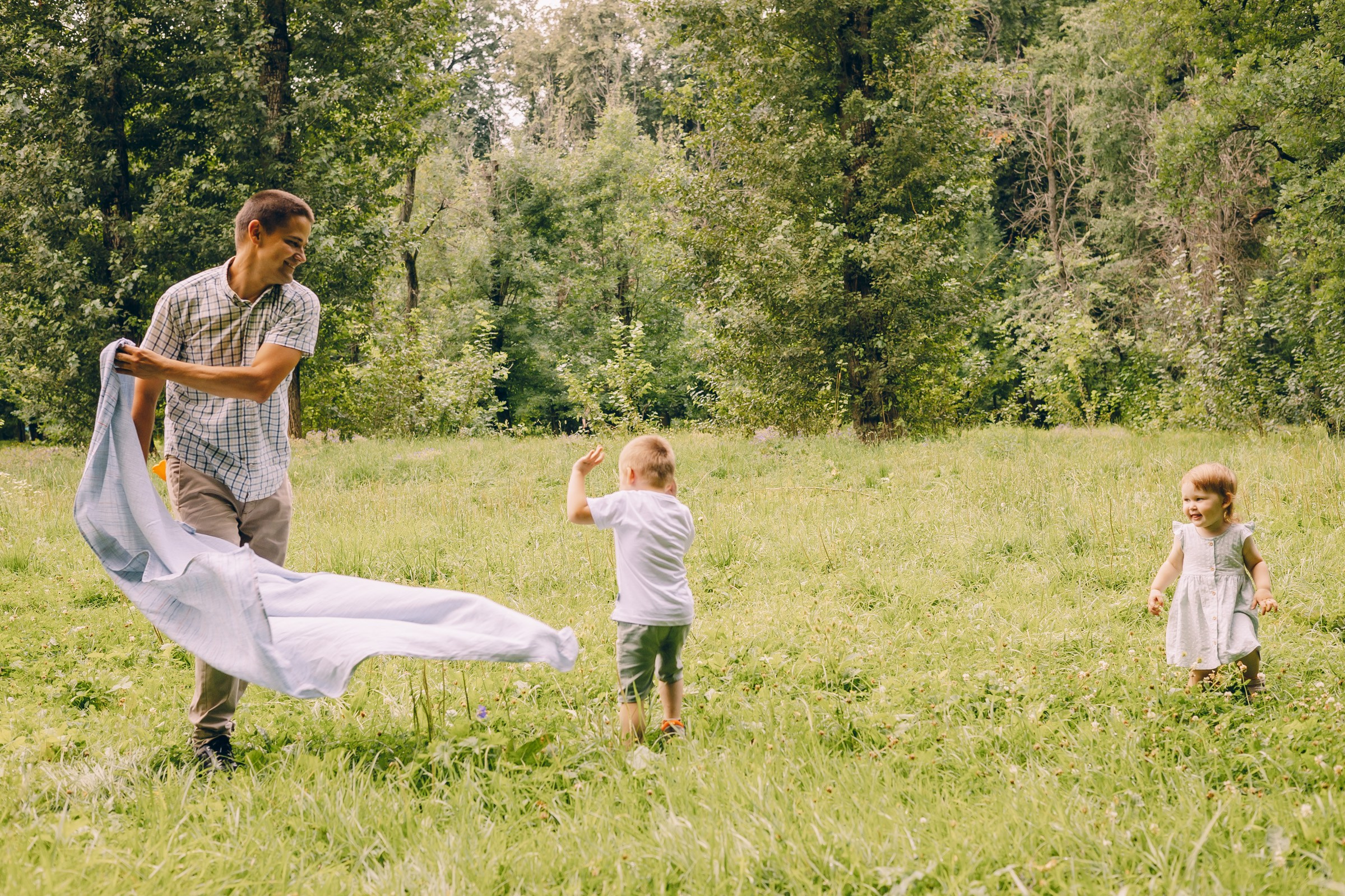 Семейная фотосессия на природе. Семейный Фотограф в Москве Евгения Симоненко