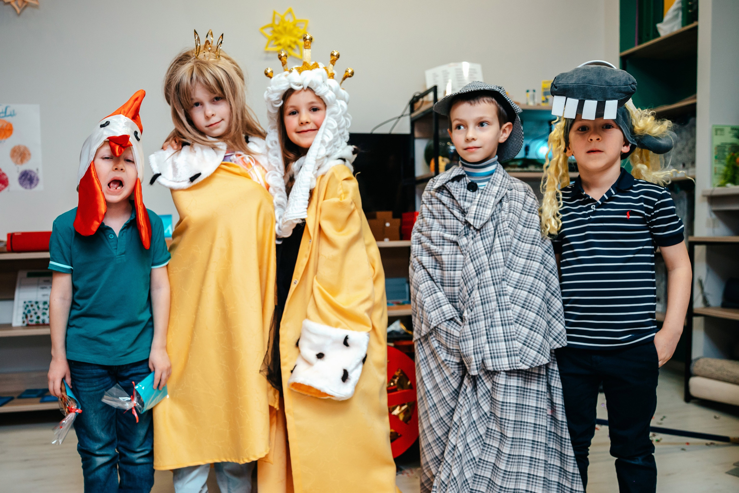 Новогодний утренник в Монтессори-школе. Семейный lifestyle фотограф в Санкт-Петербурге Людмила Пахомова