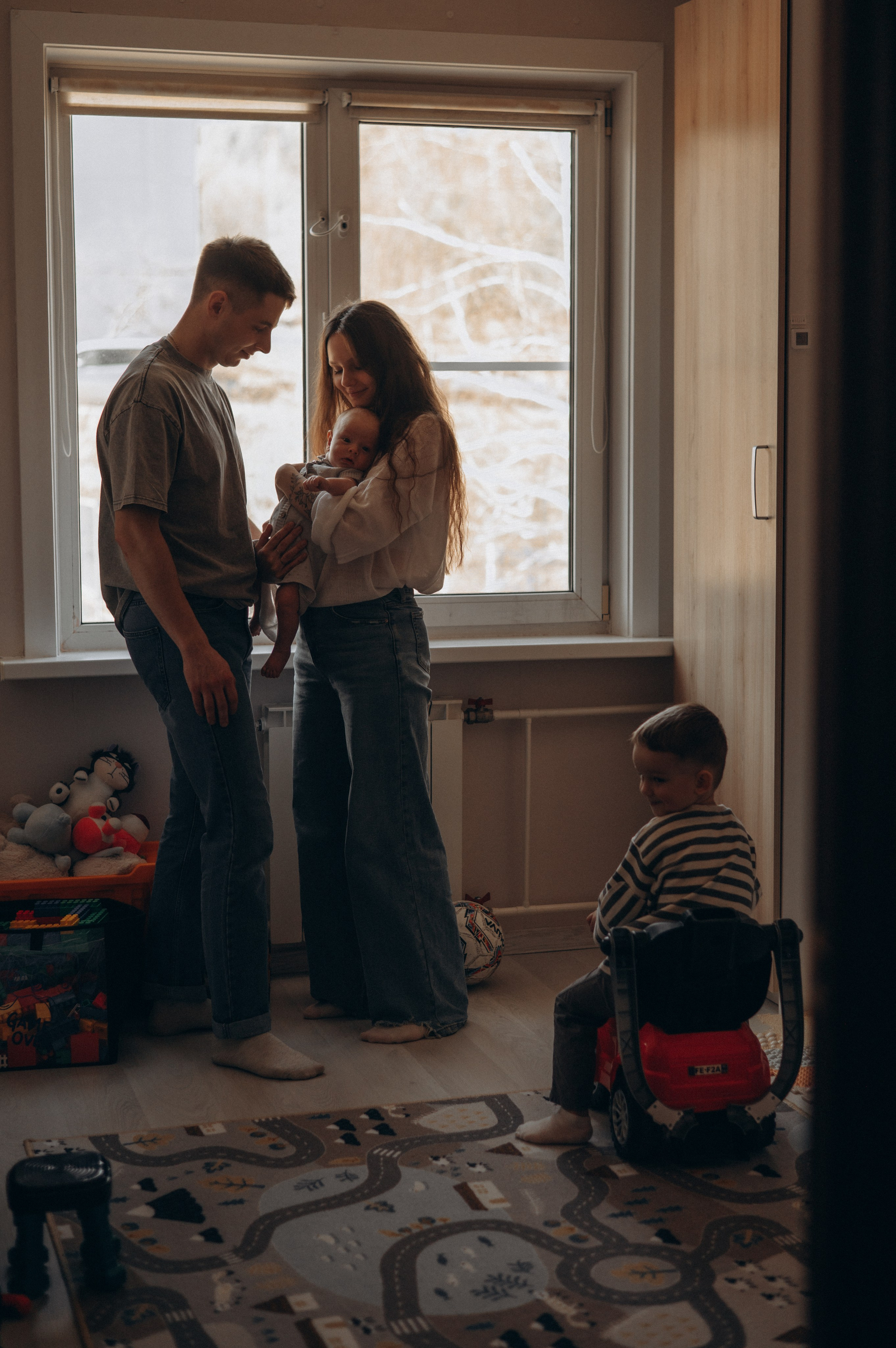 Семья Кутеповых (домашняя). Фотограф в Иркутске