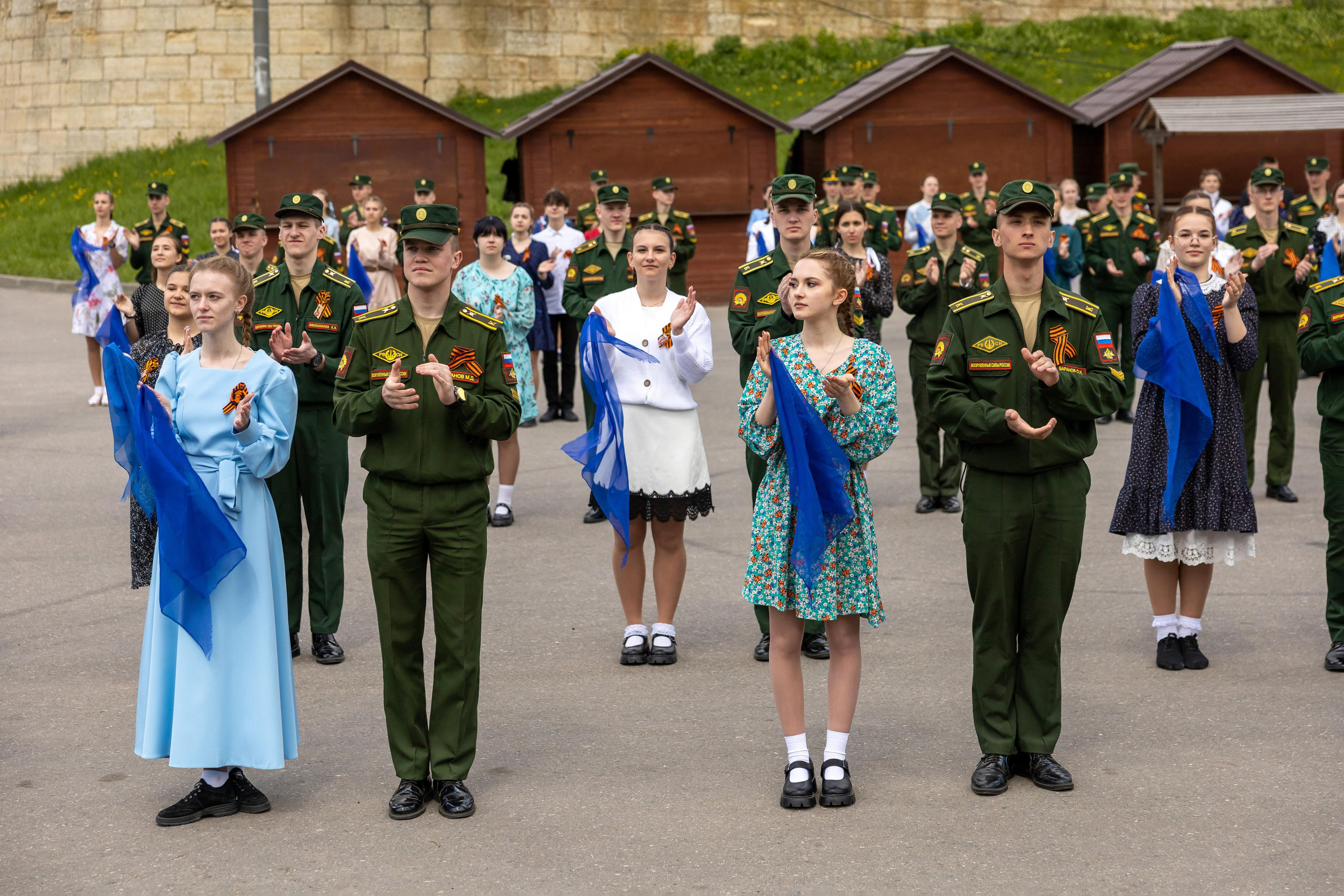 Акция «Синий платочек» 2023. Фотограф в Серпухове Наталья Руденко