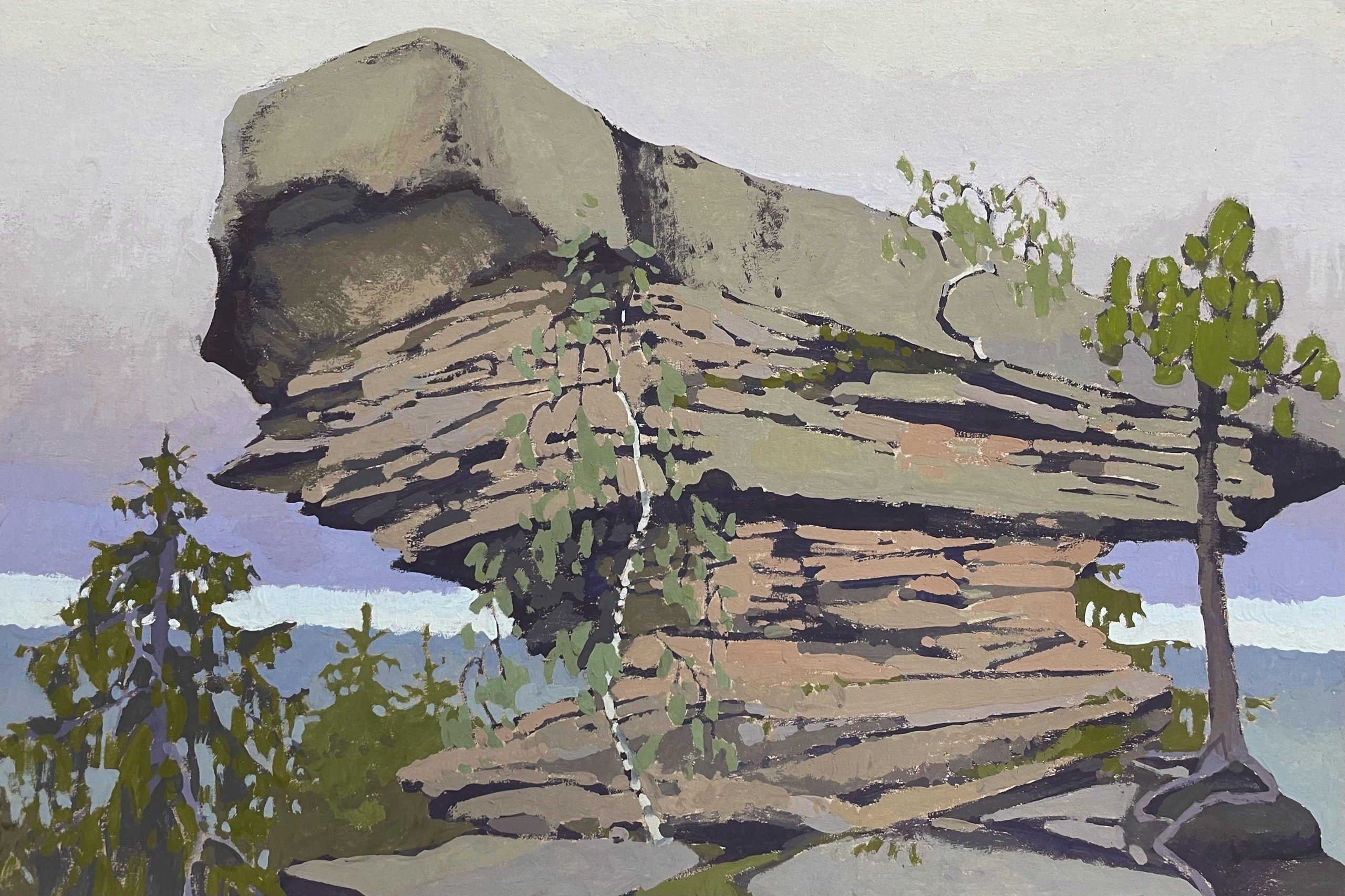 Урал. Художница Лиза Владимирова