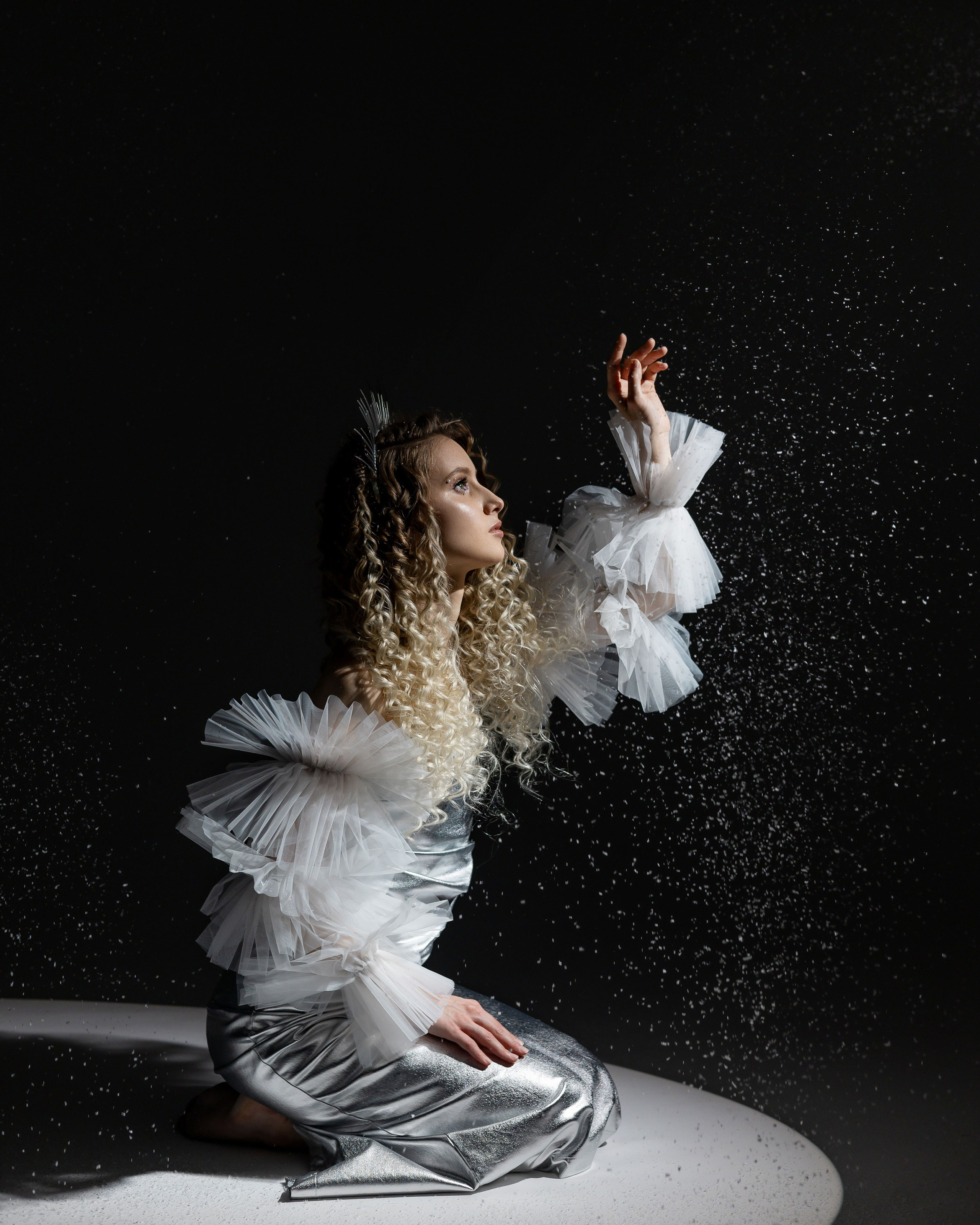 В студии. Асель Мурзина фотограф Казань