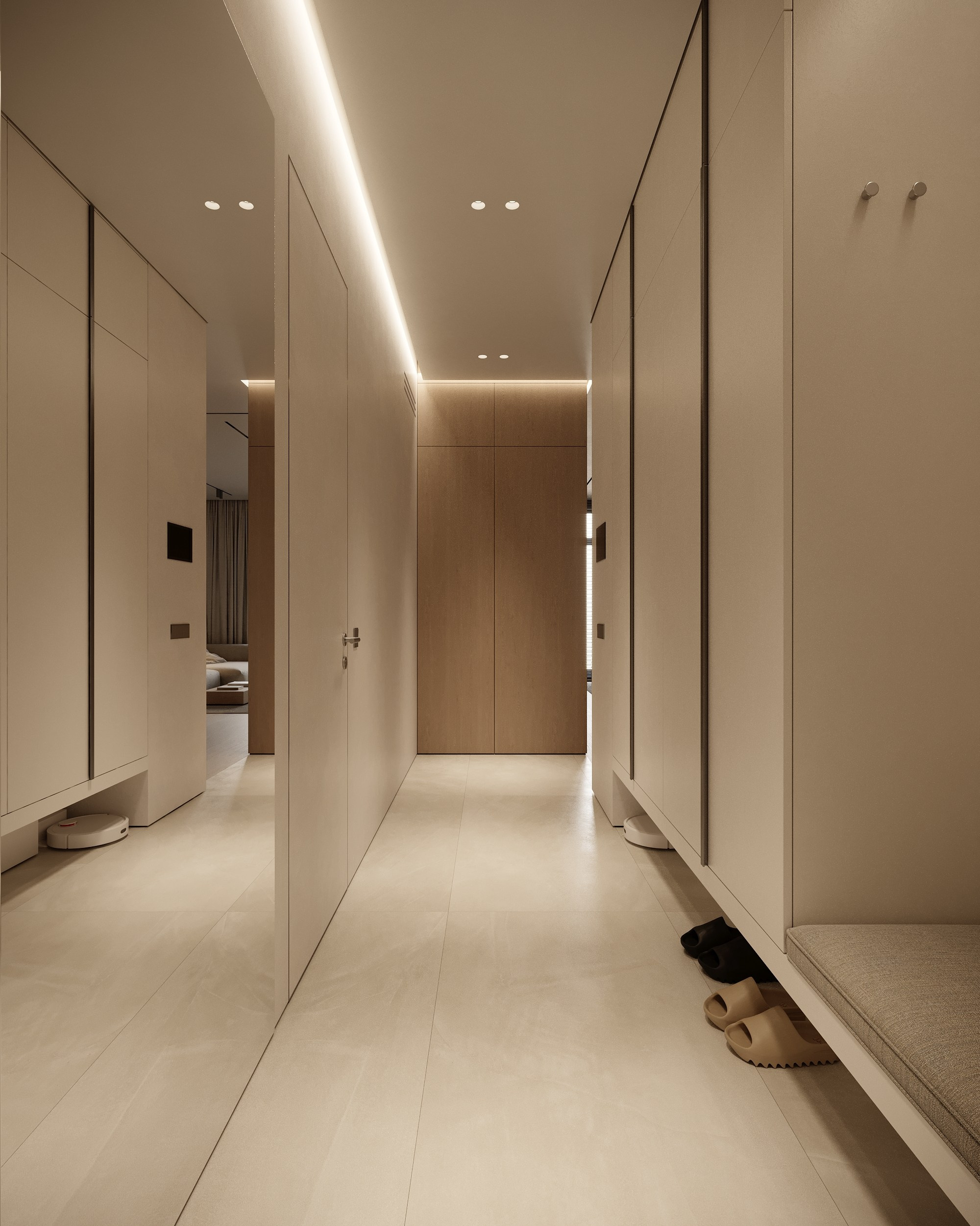 Современная квартира для семейной пары в ЖК Нагатино АйЛенд. Дизайн интерьера Санкт-Петербург | Москва | Калининград