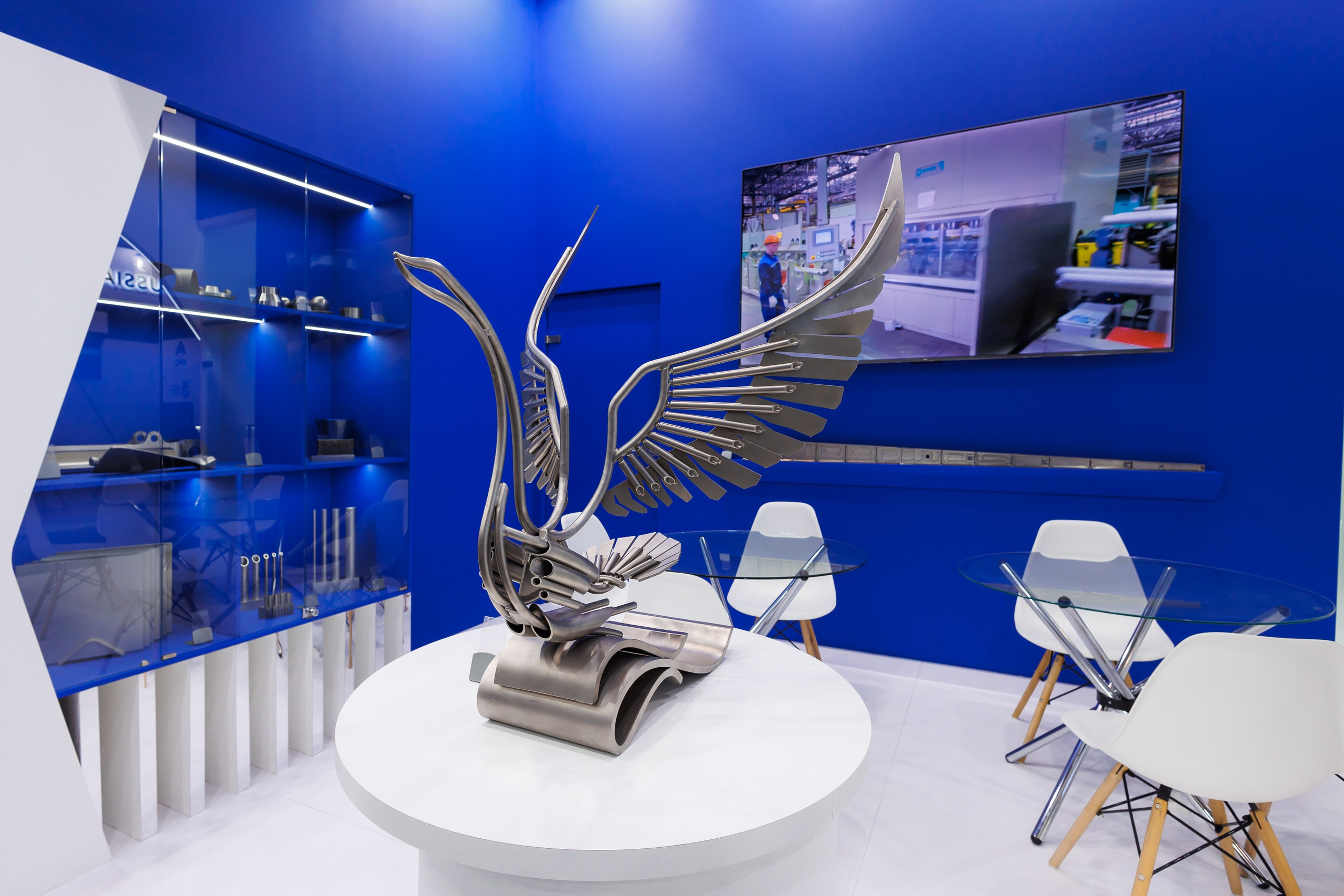 Интерьерная съемка стендов на выставке «Иннопром»