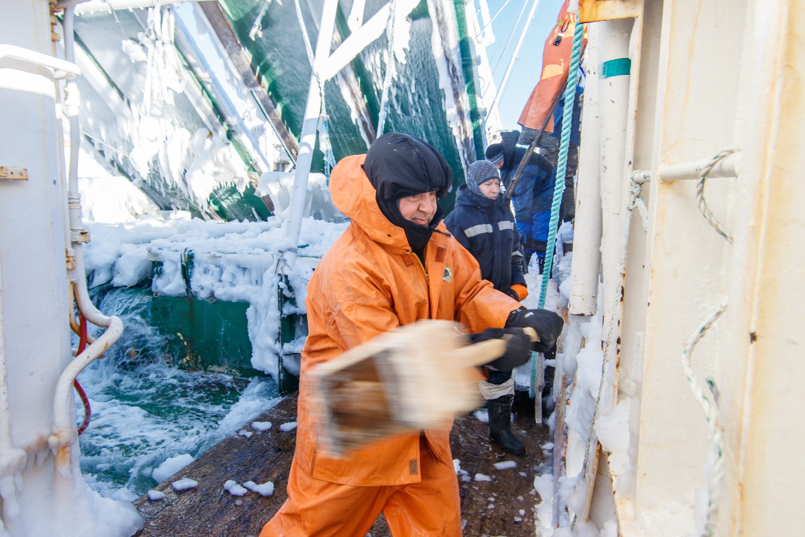 Репортаж в зимнем Беринговом море. Марк Шишкин — репортажный фотограф в Воронеже и России
