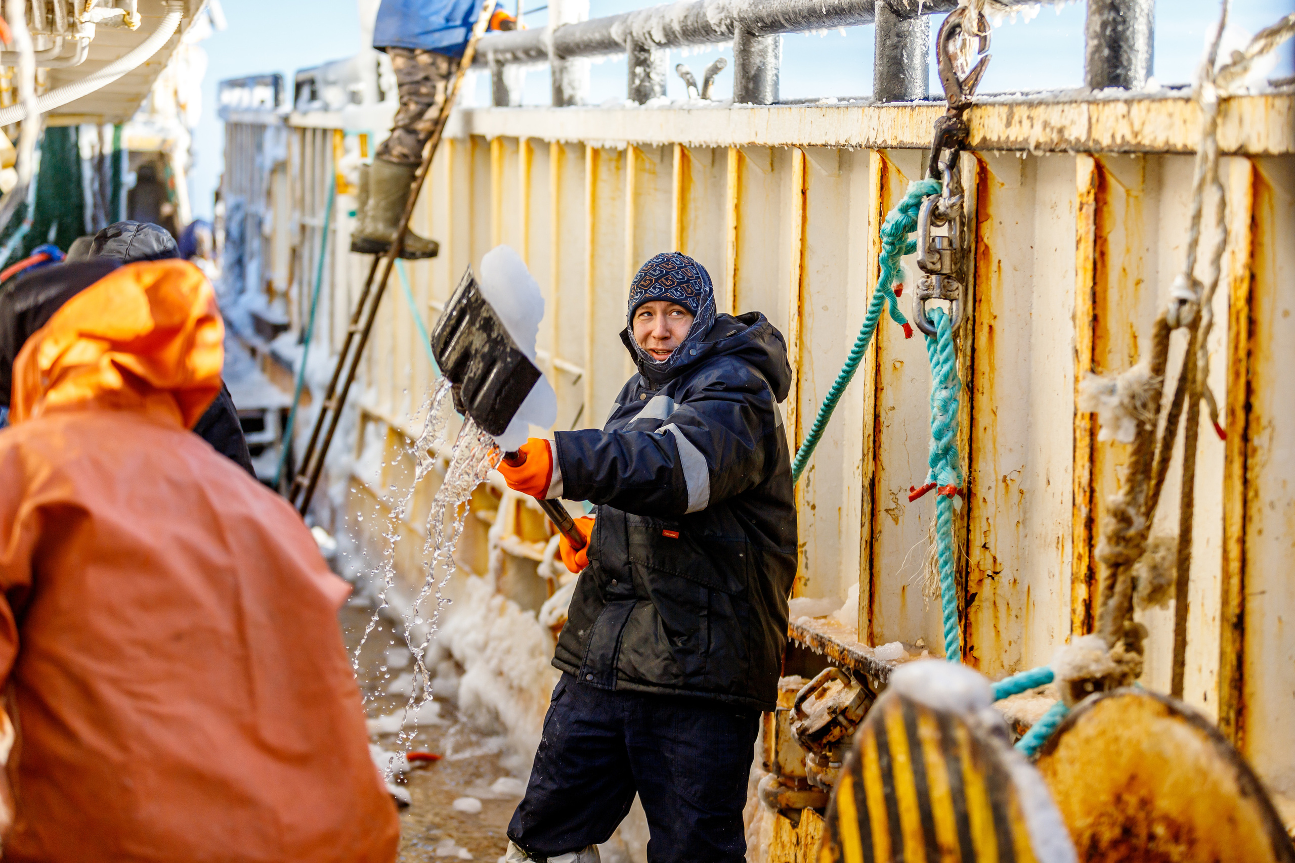 Репортаж в зимнем Беринговом море. Марк Шишкин — репортажный фотограф в Воронеже и России