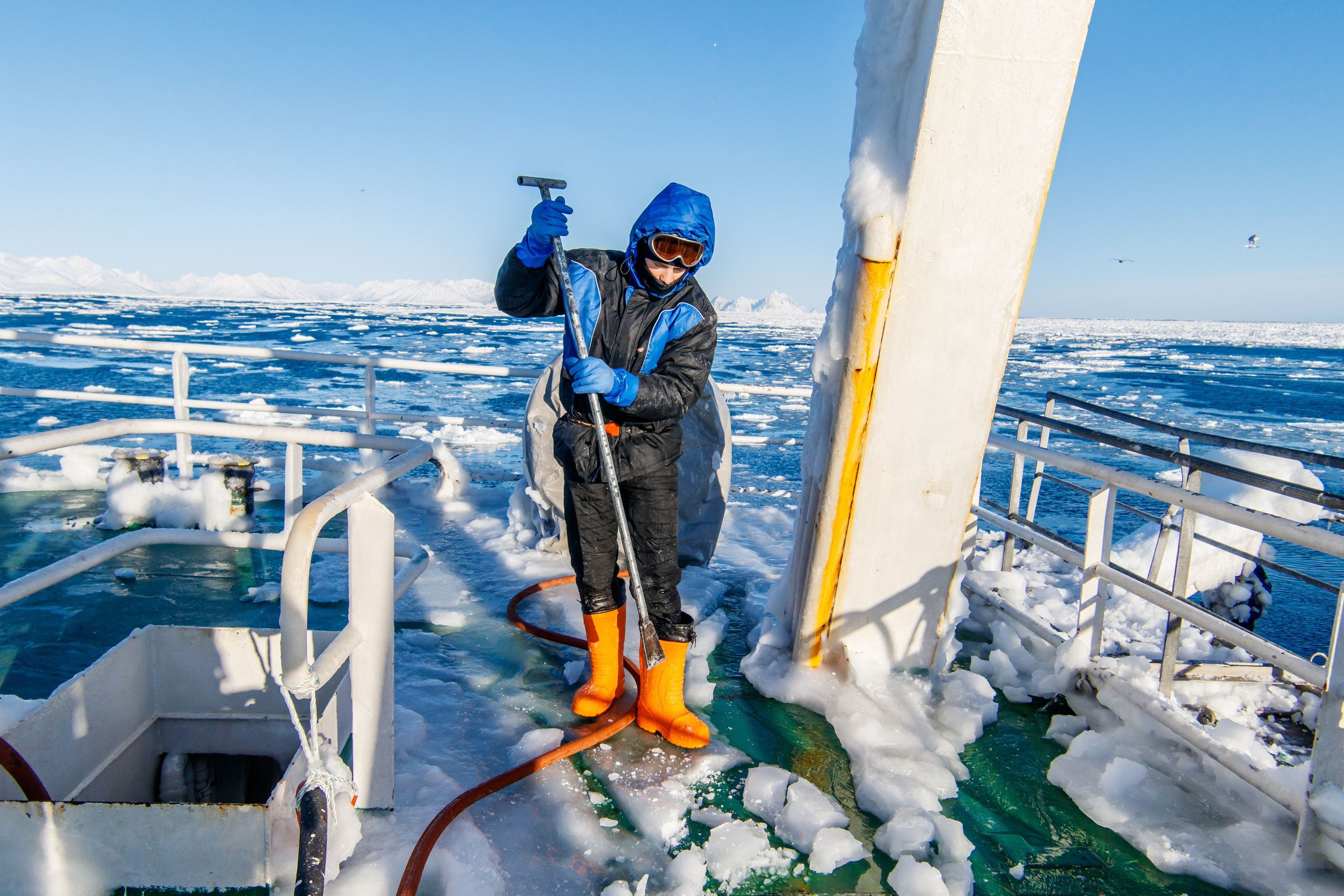 Репортаж в зимнем Беринговом море. Марк Шишкин — репортажный фотограф в Воронеже и России