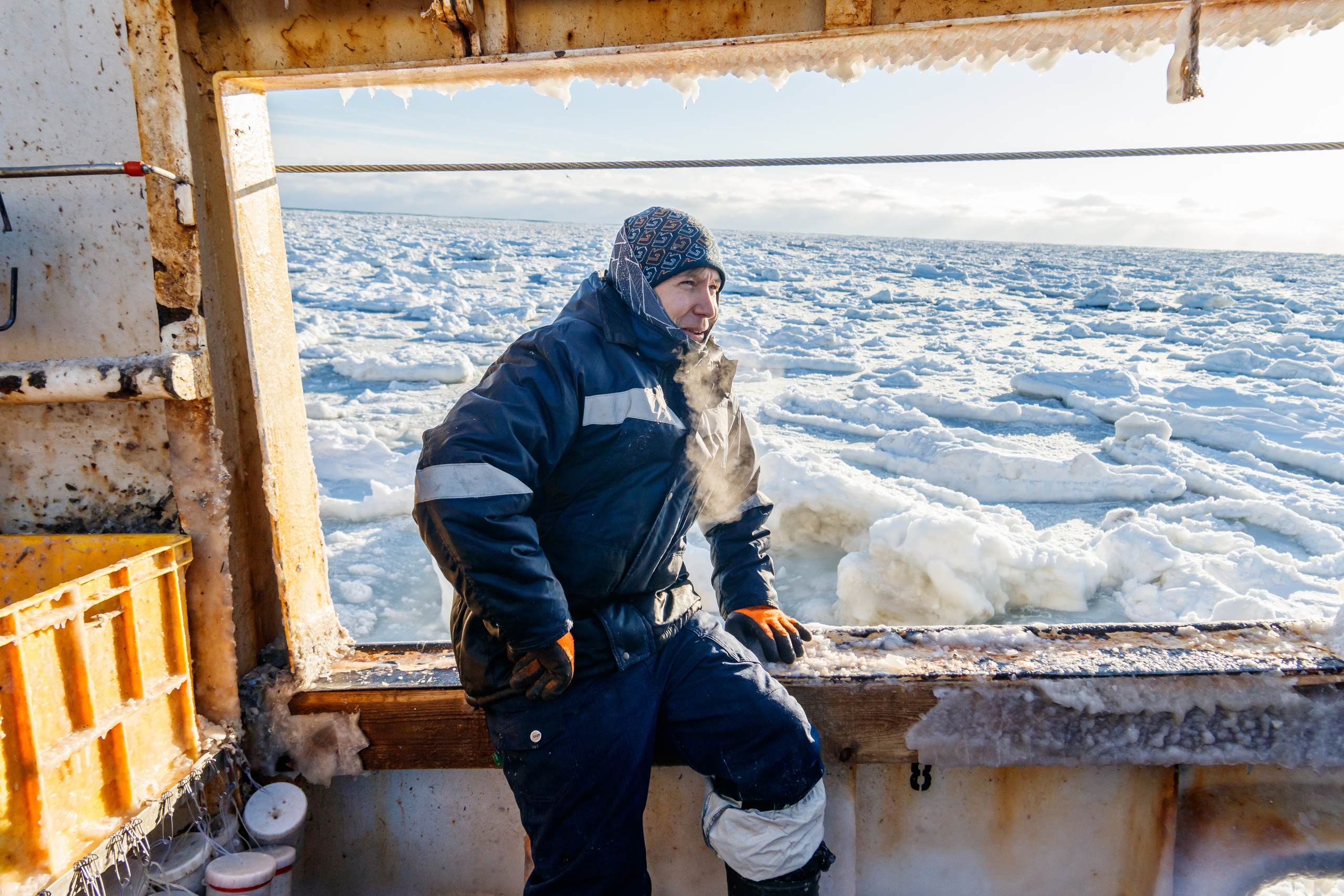 Репортаж в зимнем Беринговом море. Марк Шишкин — репортажный фотограф в Воронеже и России
