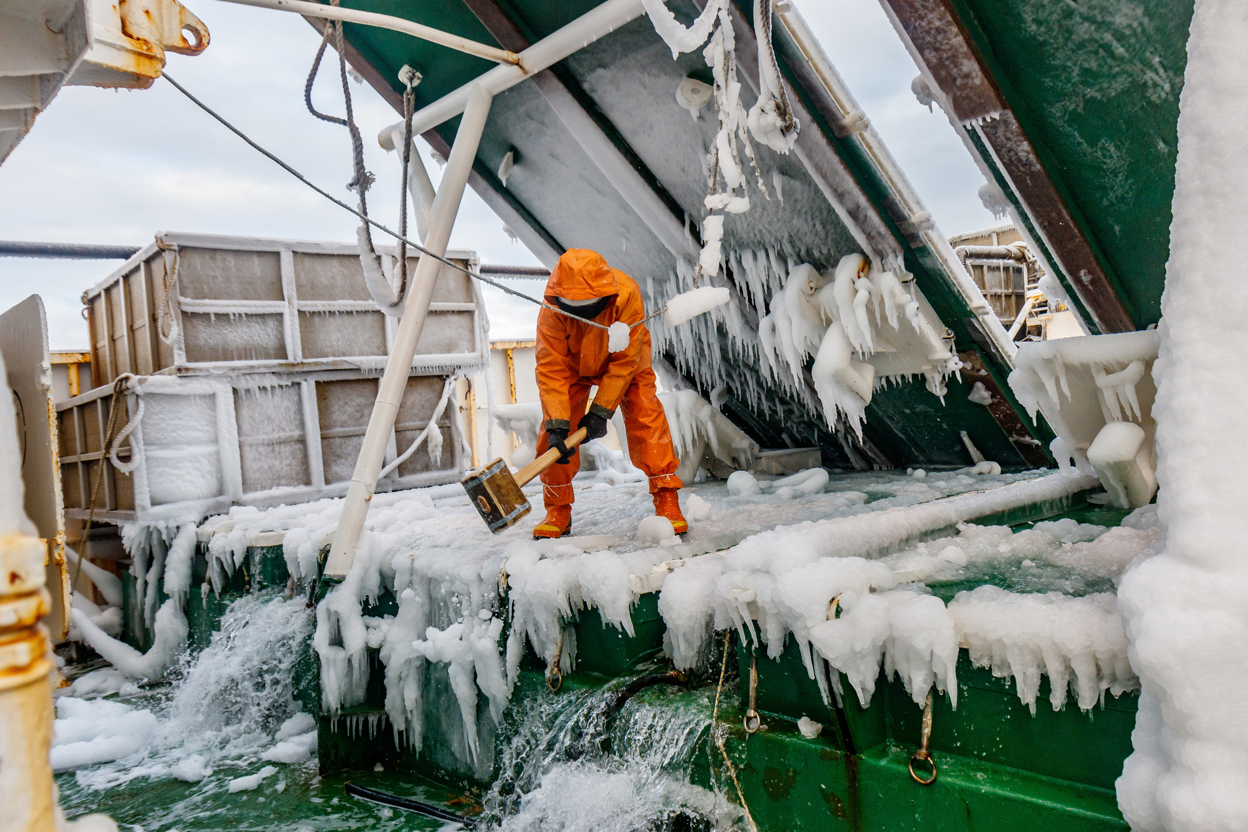 Репортаж в зимнем Беринговом море. Марк Шишкин — репортажный фотограф в Воронеже и России