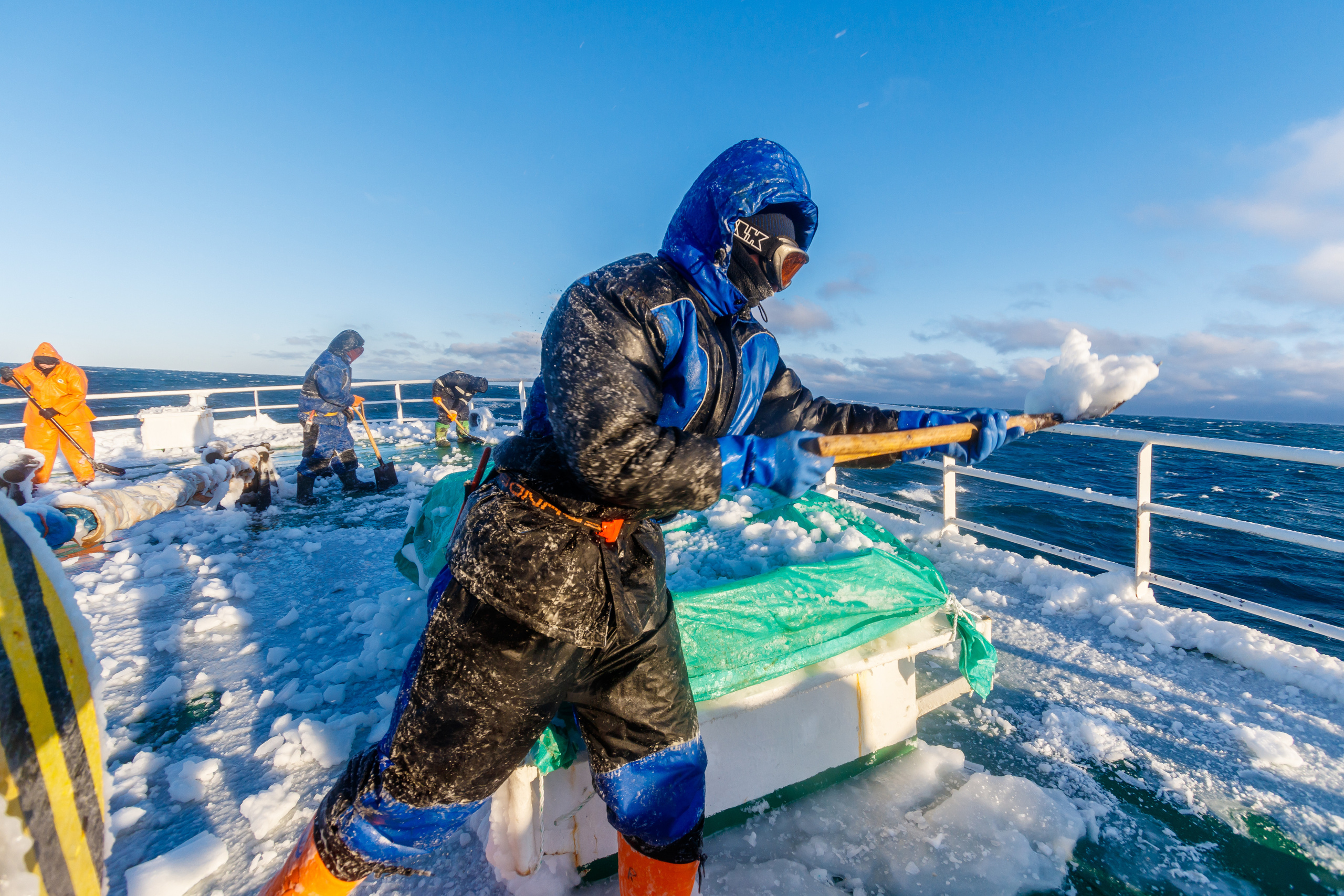 Репортаж в зимнем Беринговом море. Марк Шишкин — репортажный фотограф в Воронеже и России
