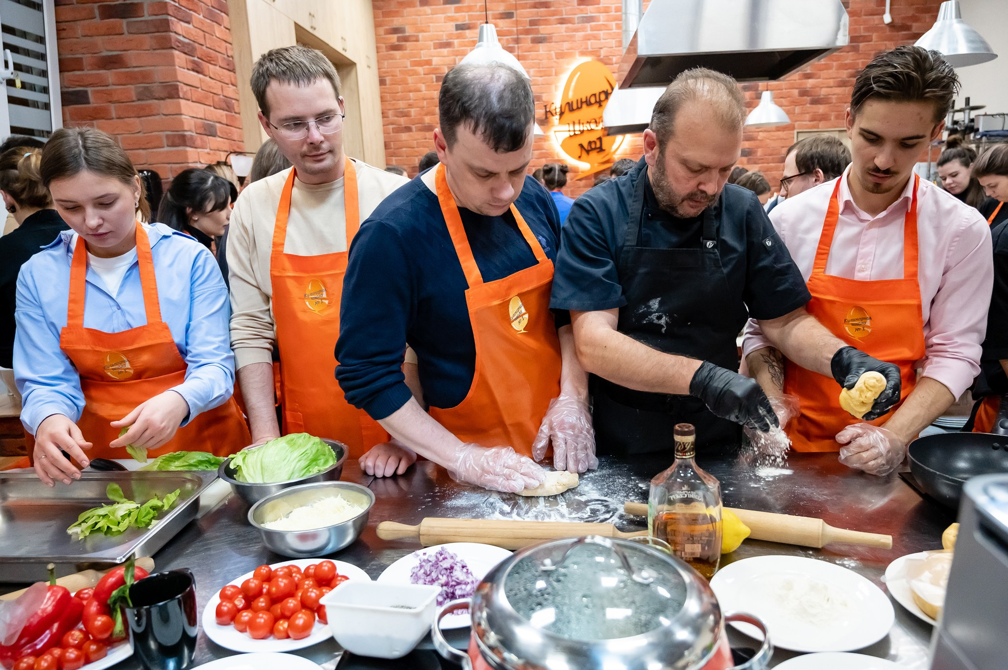 Кулинарная школа. Свадебный и семейный фотограф из Санкт-Петербурга Климов Анатолий