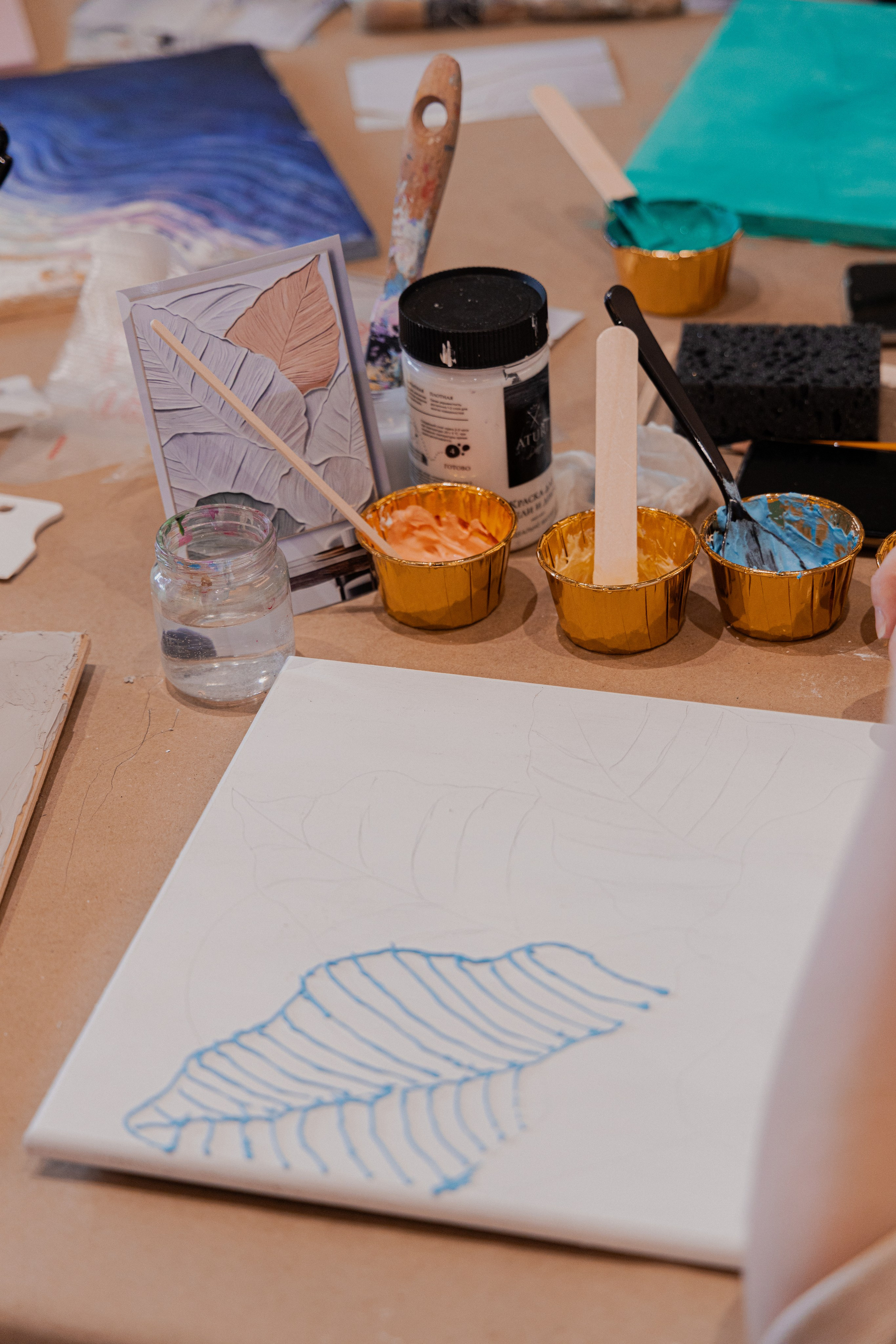 МК Текстура. Анастасия Ракчеева Художник