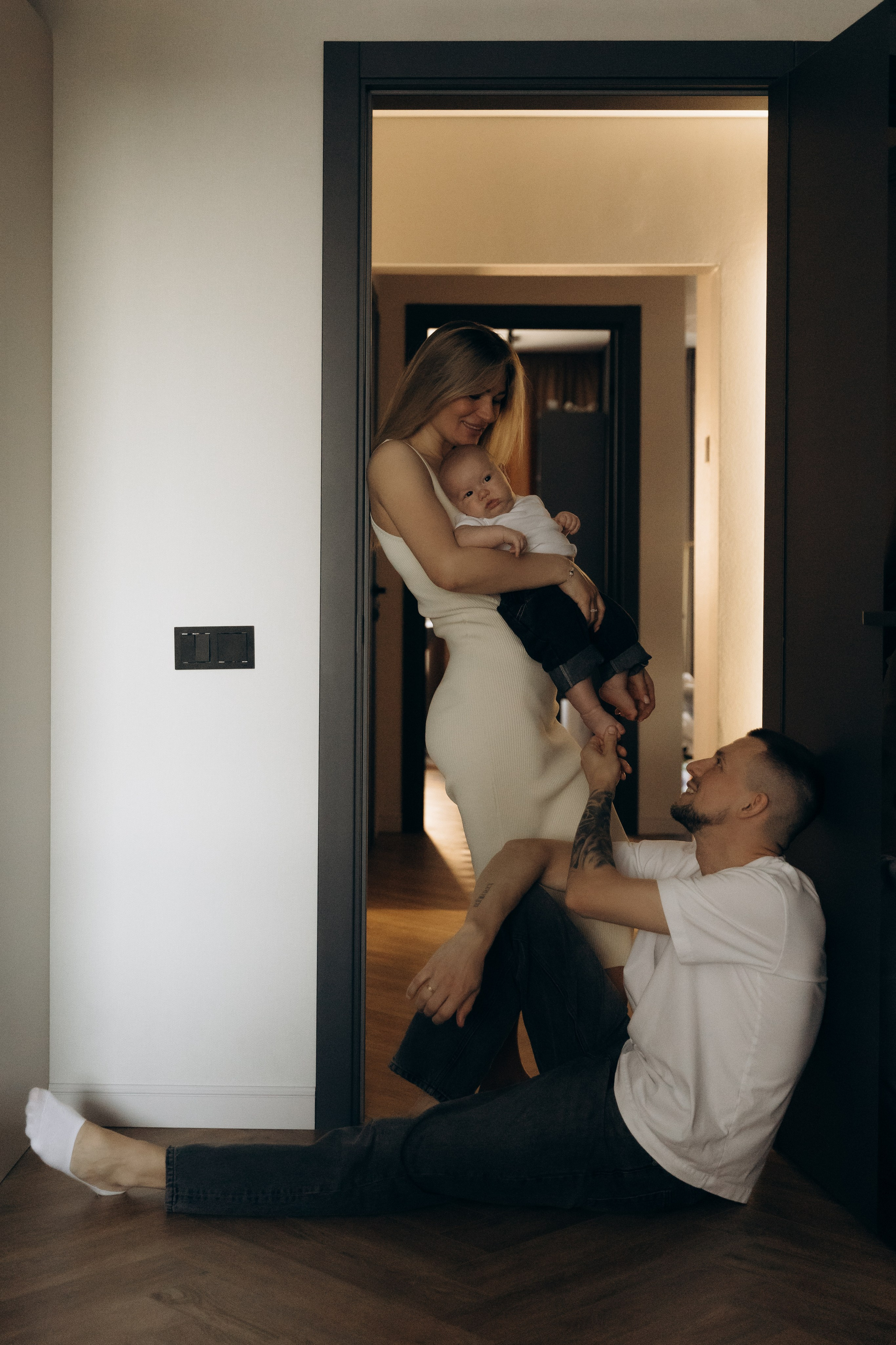 Утро с малышом. Семейный и детский фотограф в Москве Юлия Огородова