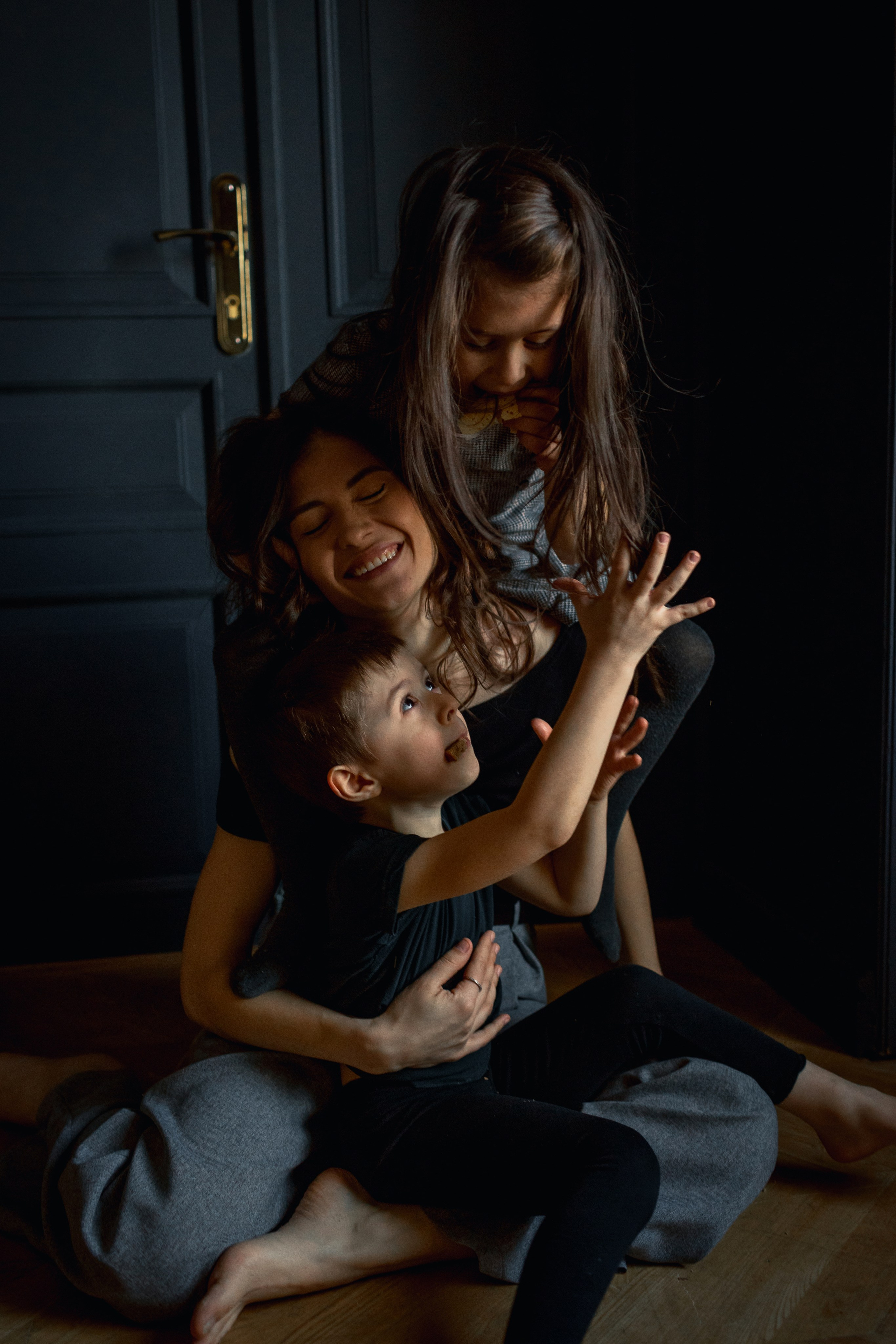 Алена, Настя и Никита. Семейный и портретный фотограф в Санкт-Петербурге Андрей Воробьев