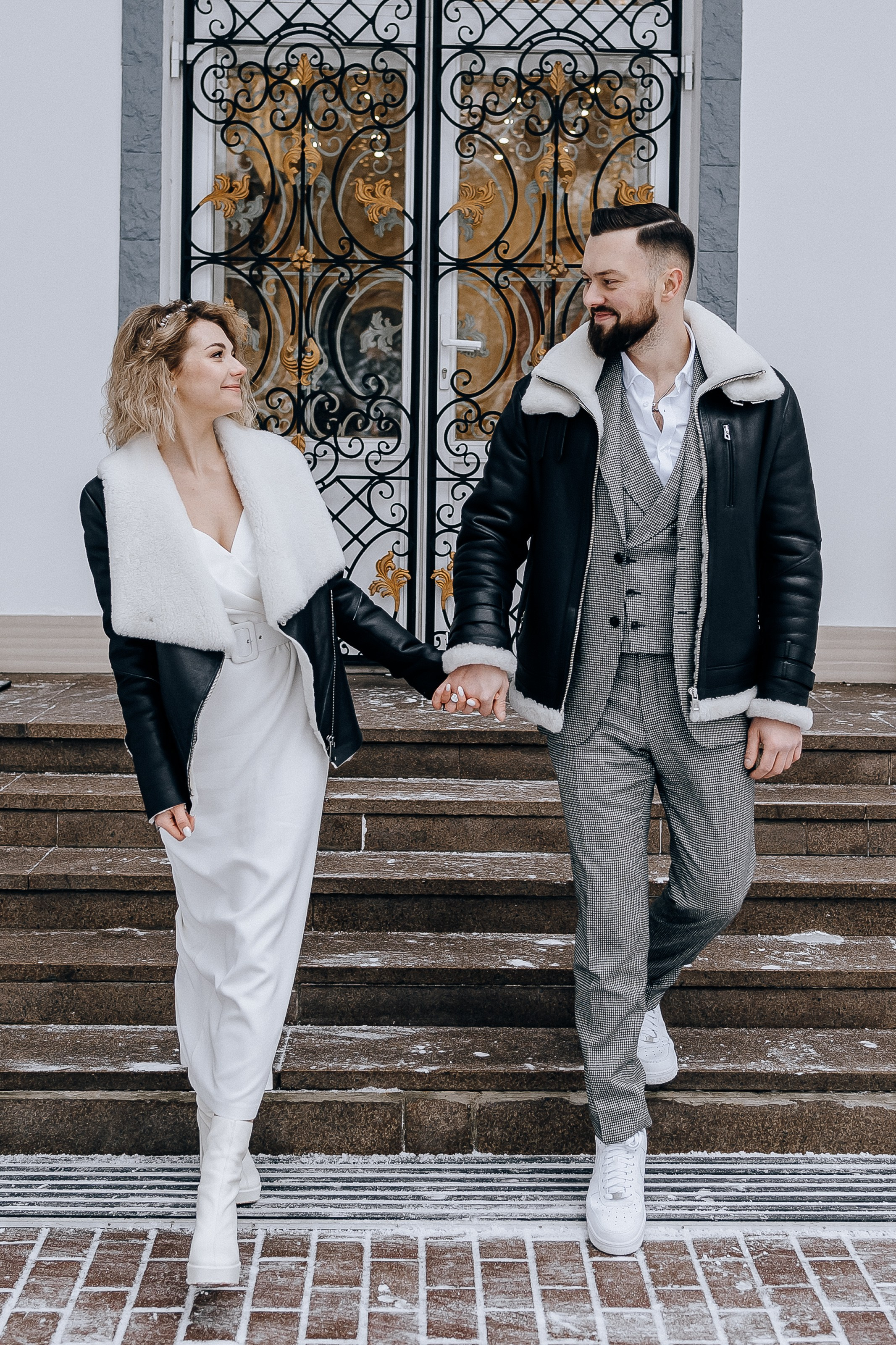 Где сделать свадебную фотосессию зимой в Москве. Свадебный фотограф Москва — Сергей и Татьяна