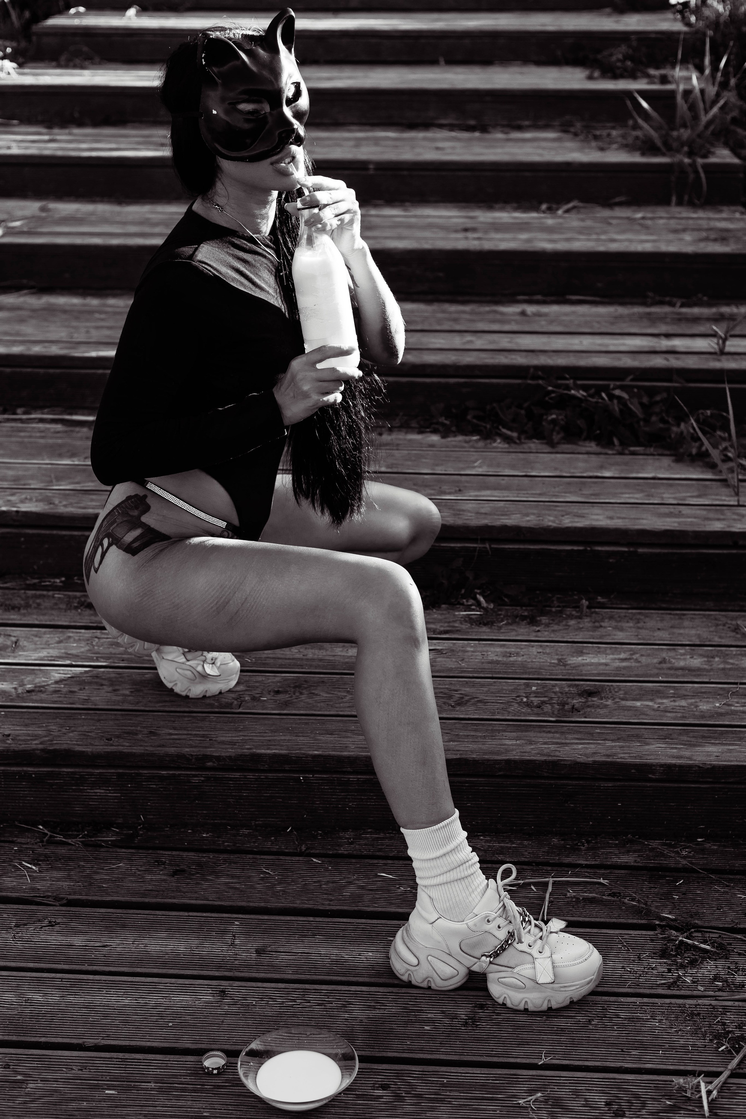 Домашняя кошка — вполне себе дикий зверь. Фотограф Анастасия Тихонова