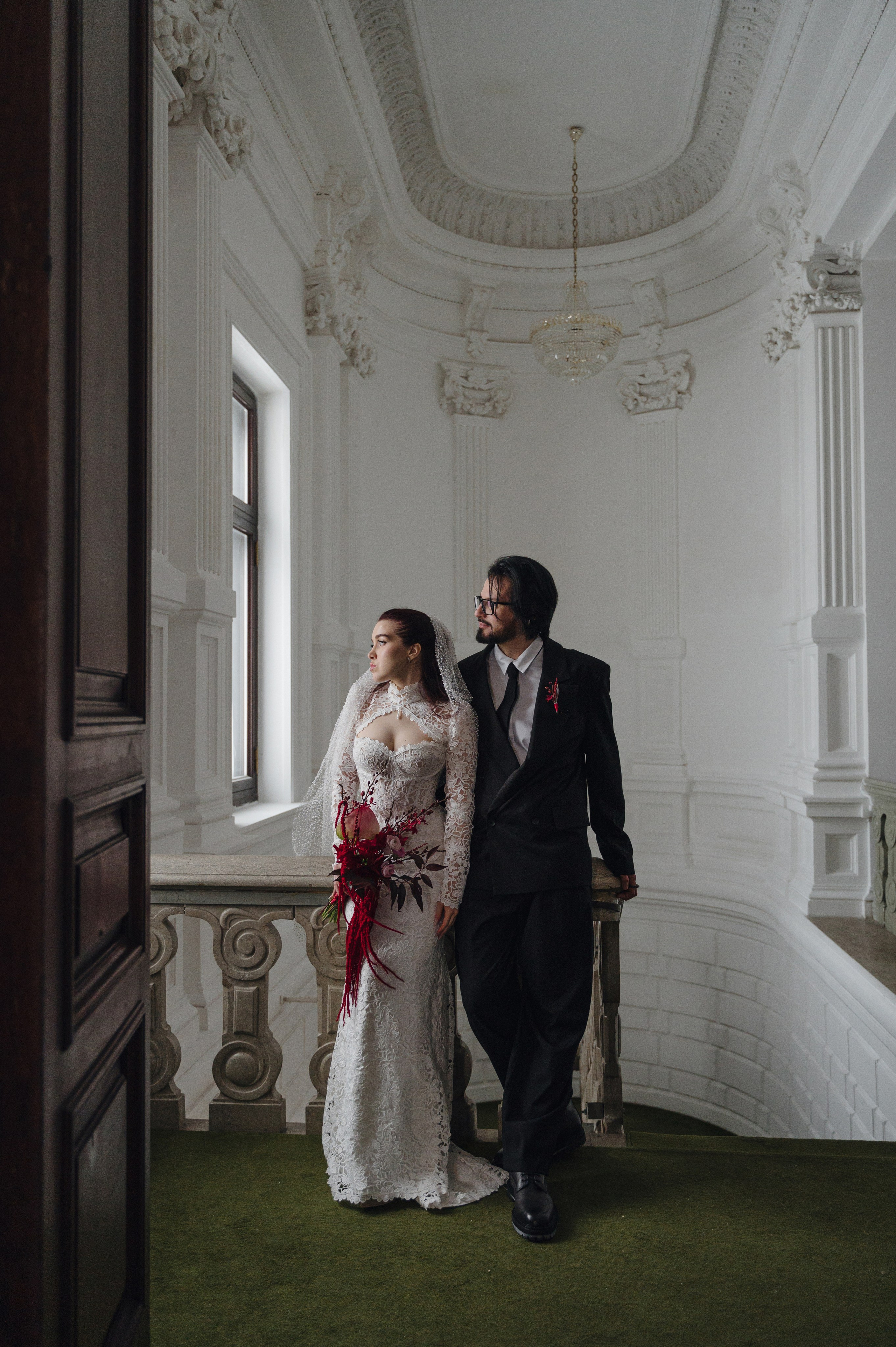 Денис и Анастасия. Метрополь и Особняк Спиридонова. Свадебный фотограф Москва и Санкт-Петербург. Анастасия Чудина