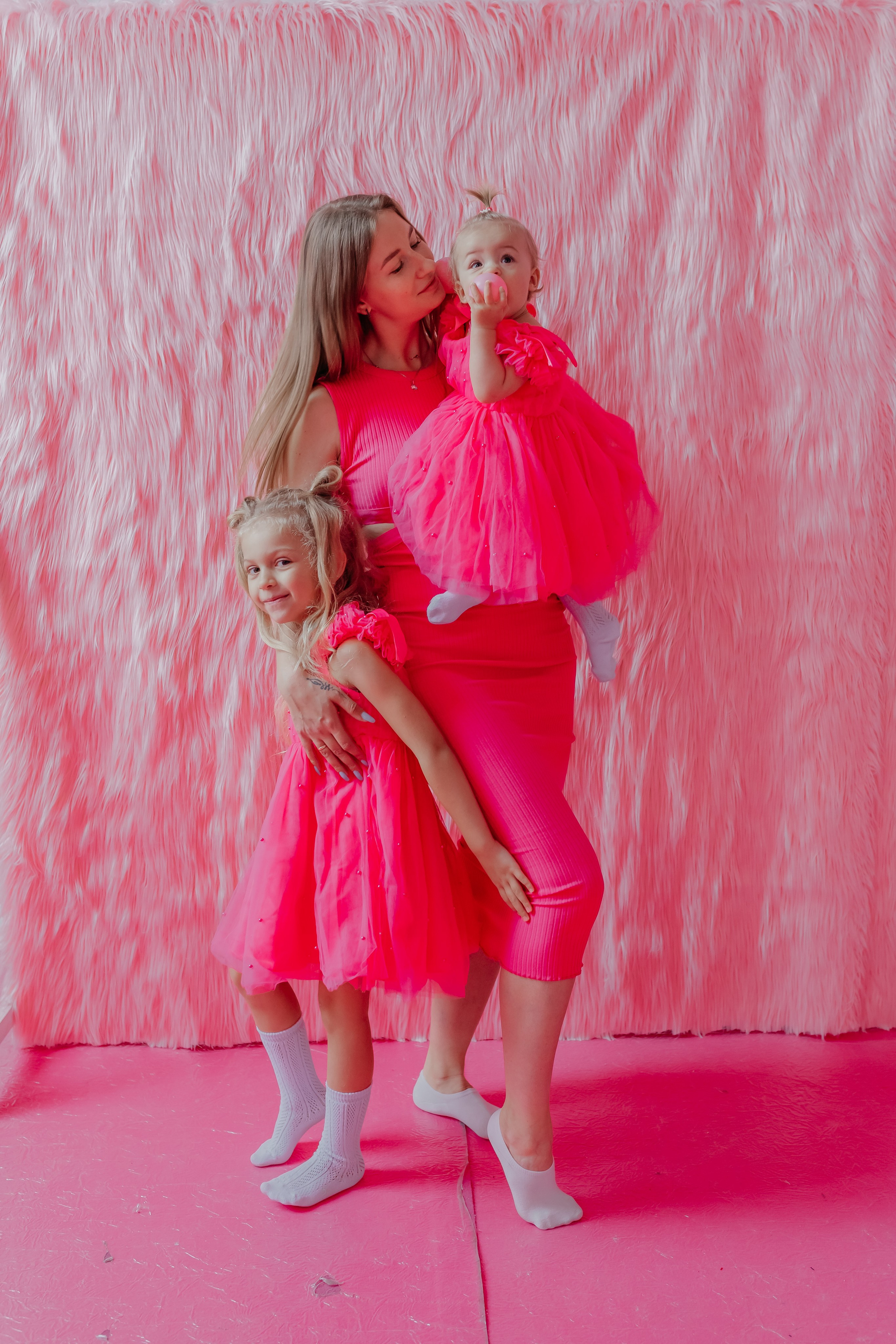 Люба, Маша, Василиса. Семейный и домашний фотограф в Москве и МО Королева Валерия