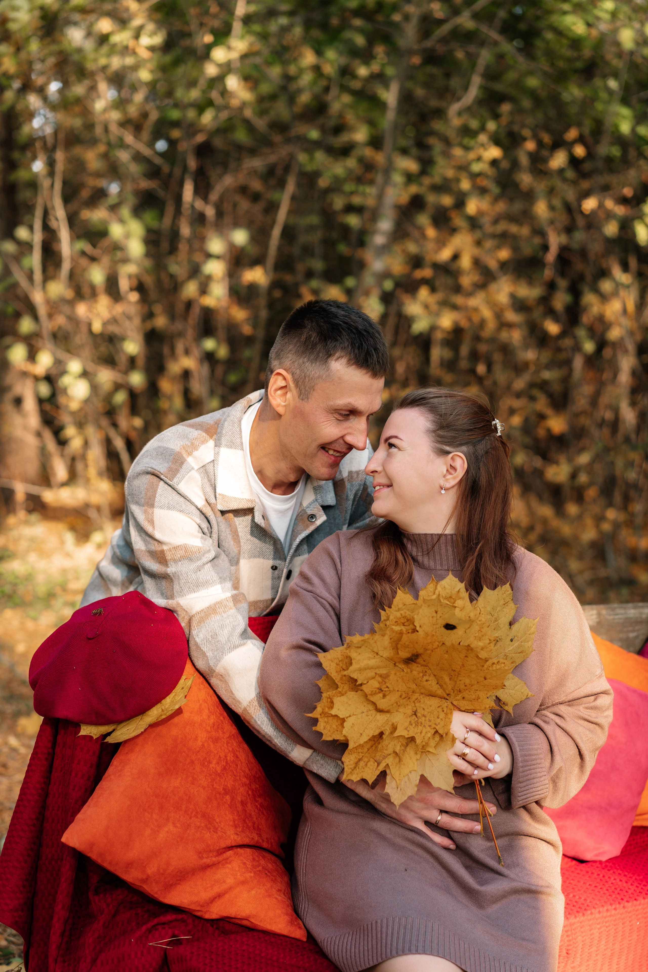 Осенняя фотосессия. Семейный фотограф Одинцово Москва Наталия Черенкова