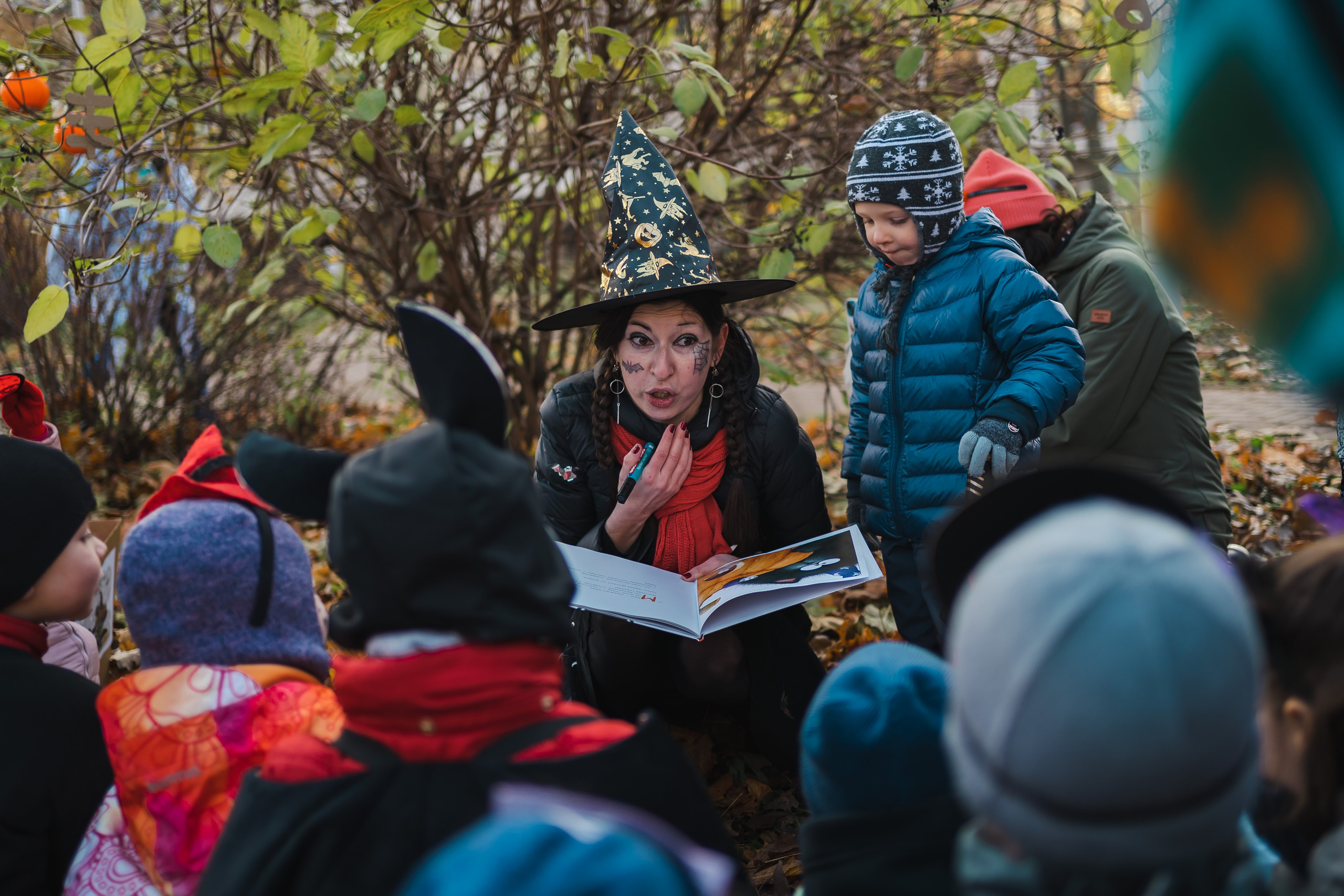 Хэллоуин с «Мамами ВДНХ». Семейный фотограф Варвара Сорока в городе Москве