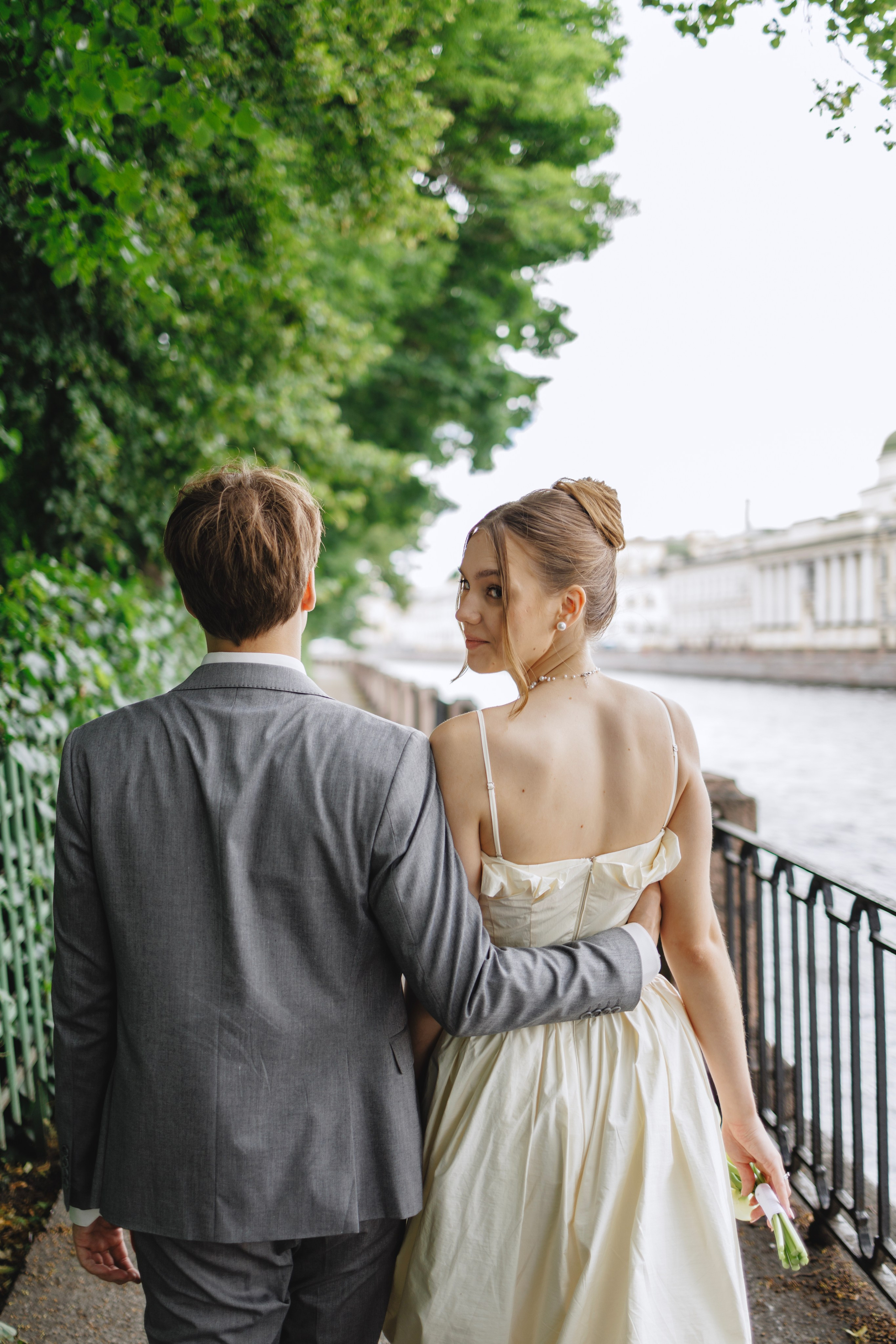 Артем Варвара, Летний сад. Боженова Елена фотограф Санкт-Петербург