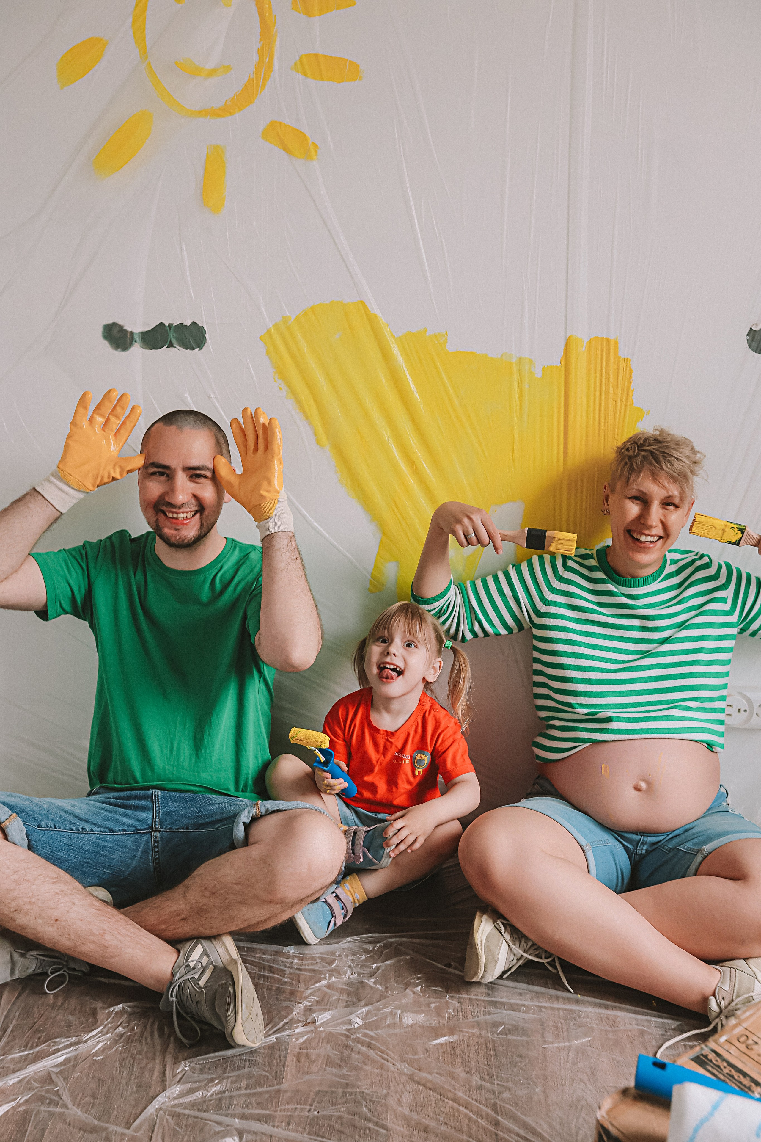 Ремонт. Семейный фотограф Тюмень, фотограф на роды Салмина Мария