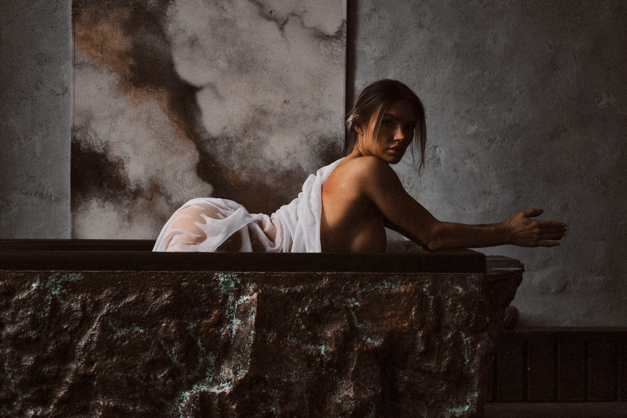 DARK \ Ванная. Свадебный и портретный фотограф Орлов Никита
