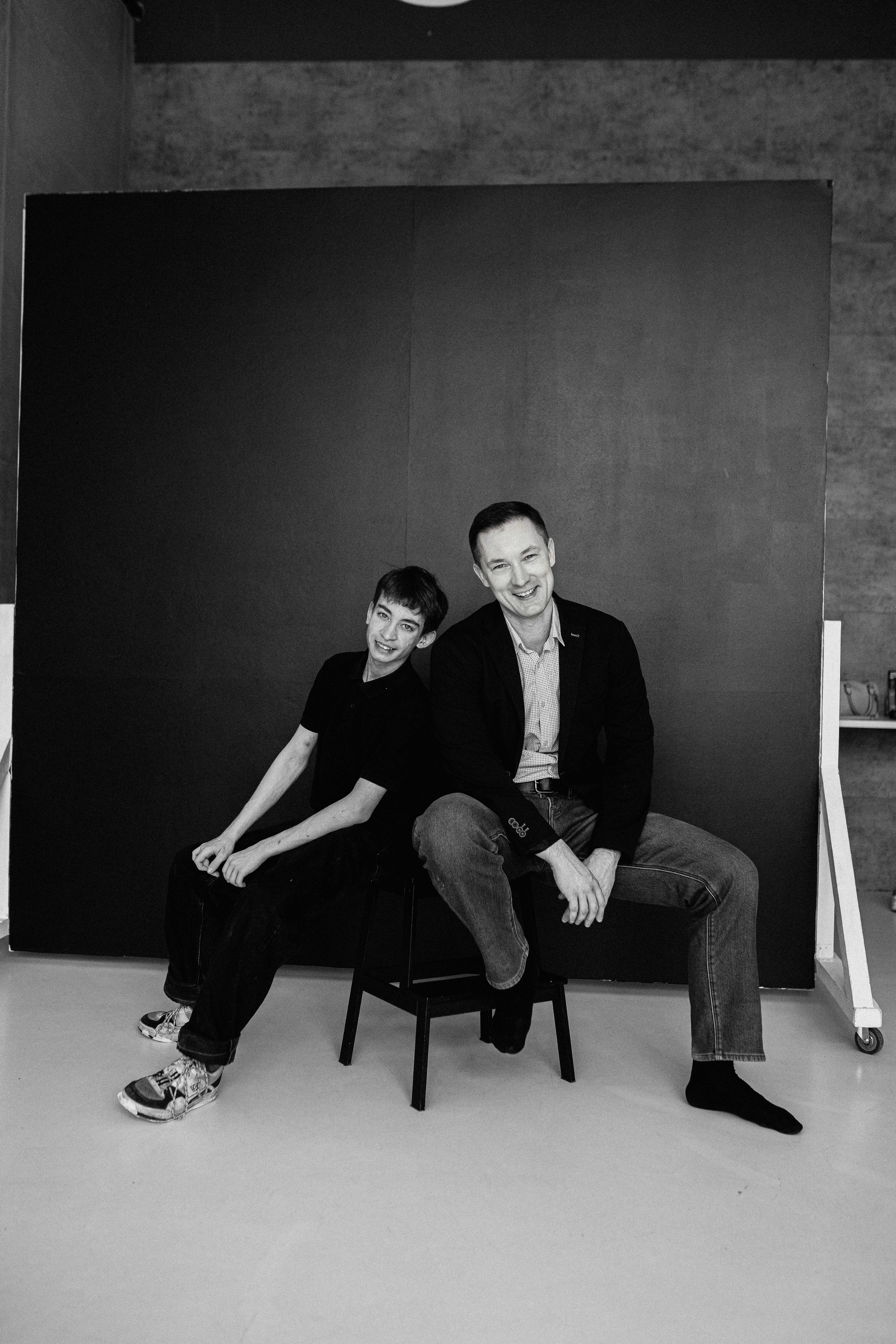 Отец и сын. Андрейко Надежда