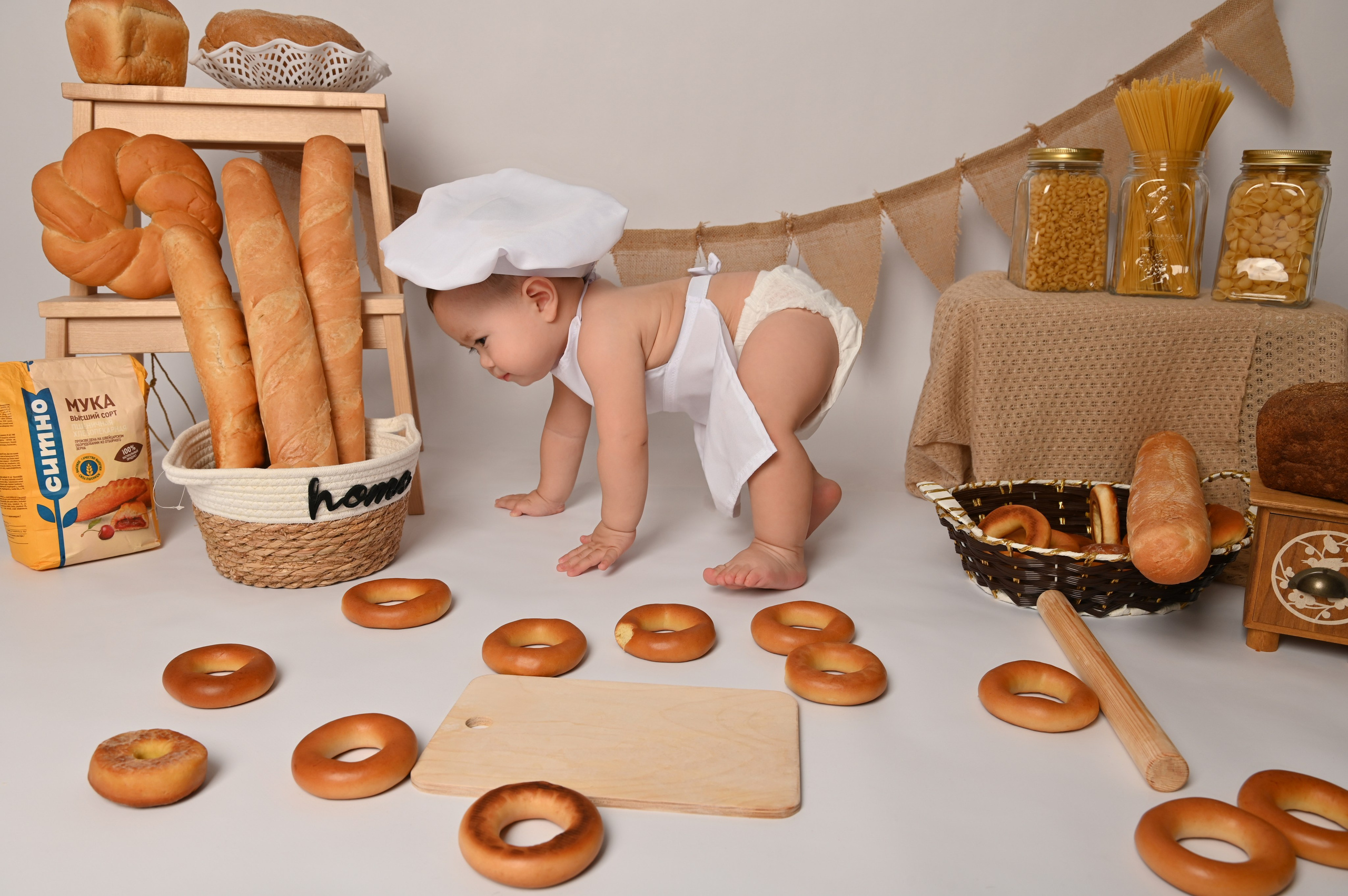 Годик Хан. Фотограф Новорожденных и семейный Элла Огай г. Сатпаев