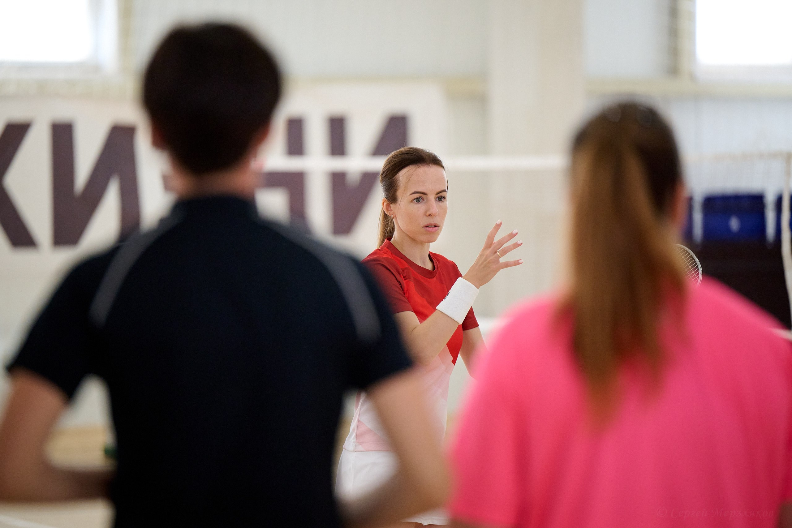 Бадминтон. Мастер-класс Любови Сухановой. Ижевск. 20.07.2024. Спортивный репортажный фотограф в Ижевске Сергей Мерзляков