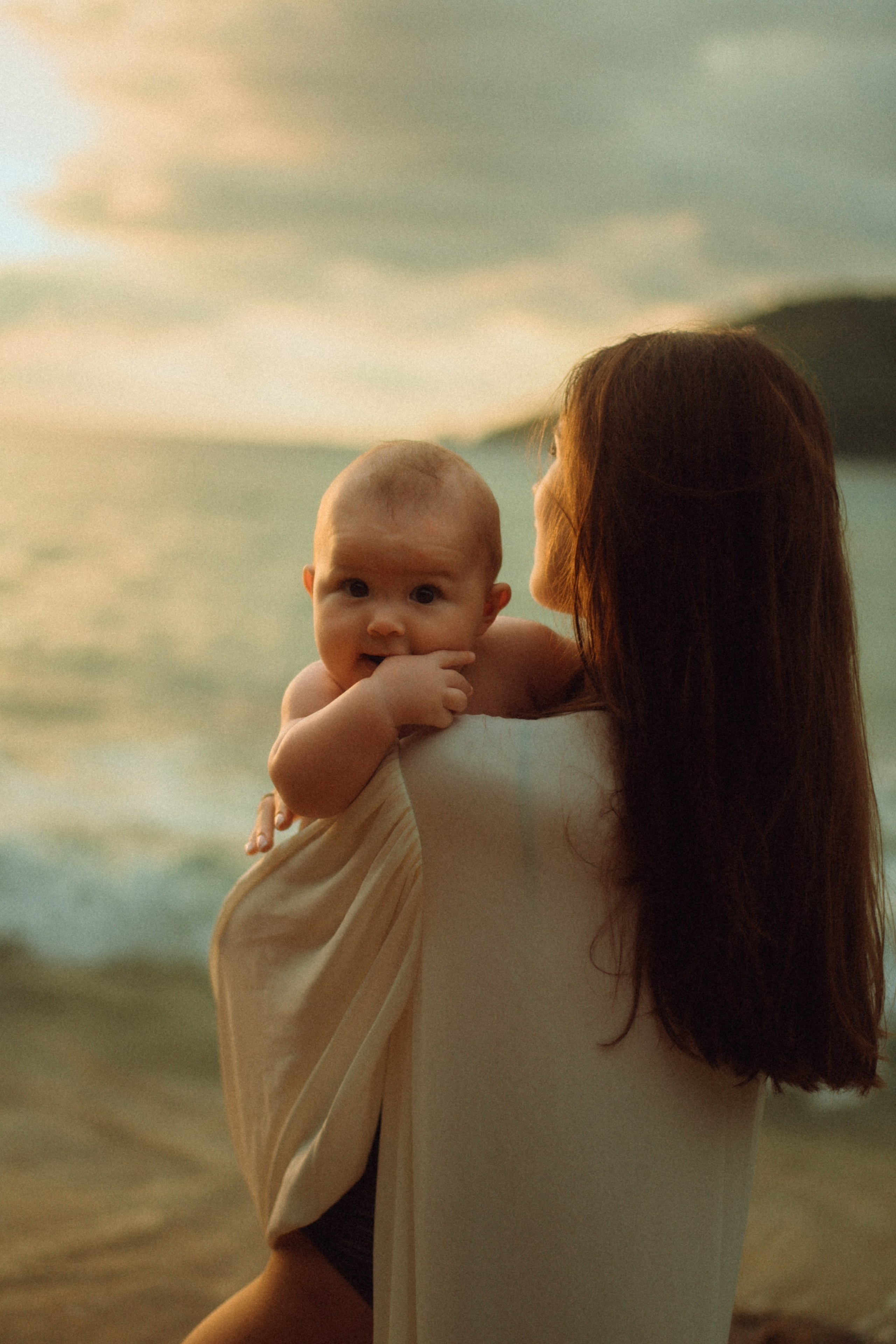 Мама и малыш море. Фотограф и Видеограф Анапа, Новороссийск, Краснодар. Алина и Женя