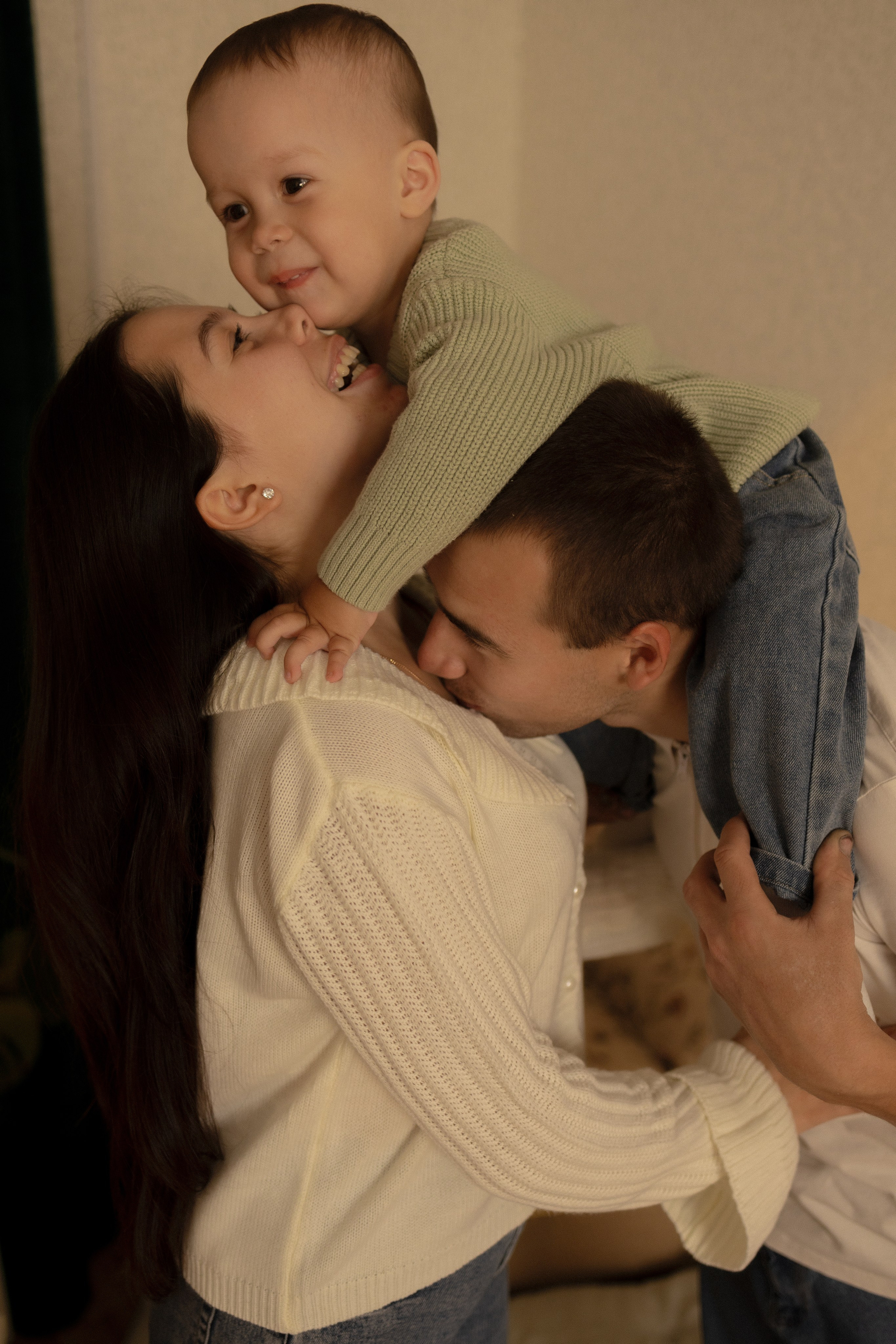 Папа, Мама и Арсений. Фотограф Татьяна Семенова