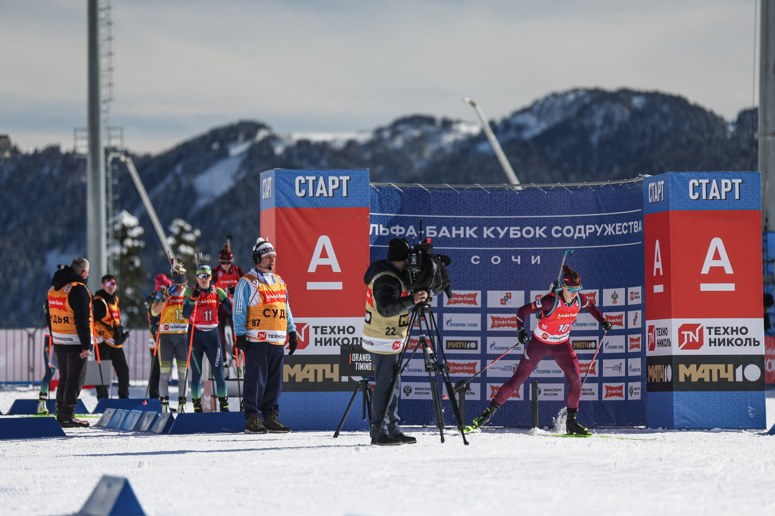 Биатлон Спринт Женщины