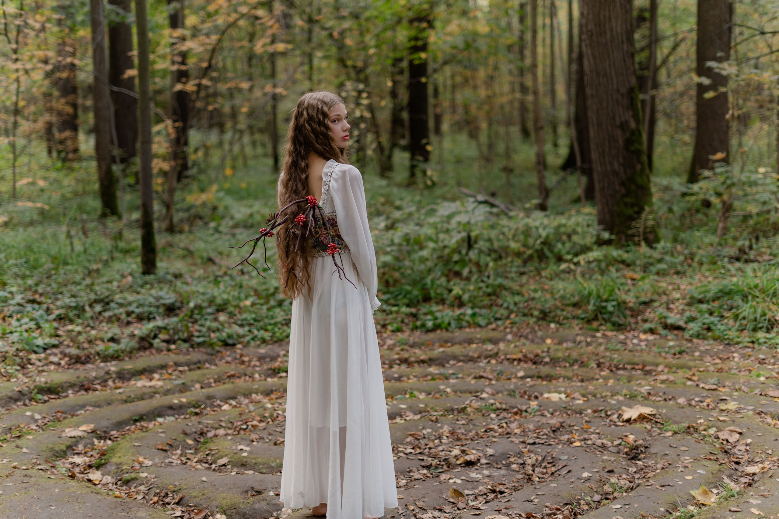 Фея в лабиринте. Проект «Сны Синицы» — Волшебные фотосессии