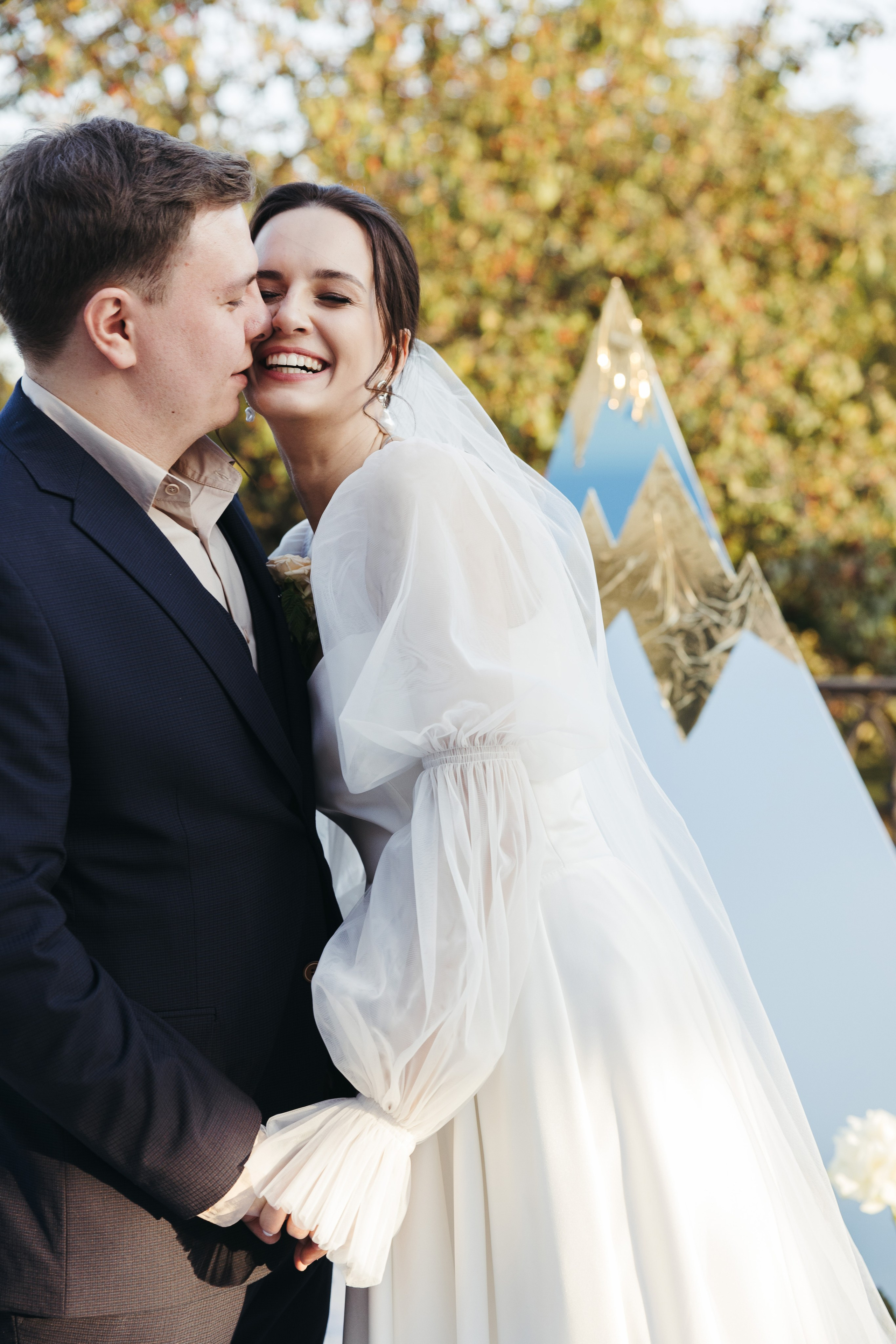 Свадебная фотосессия в парке Царицыно, Банкет в ресторане Пантеон. Свадебный фотограф Москва Анастасия Храмова