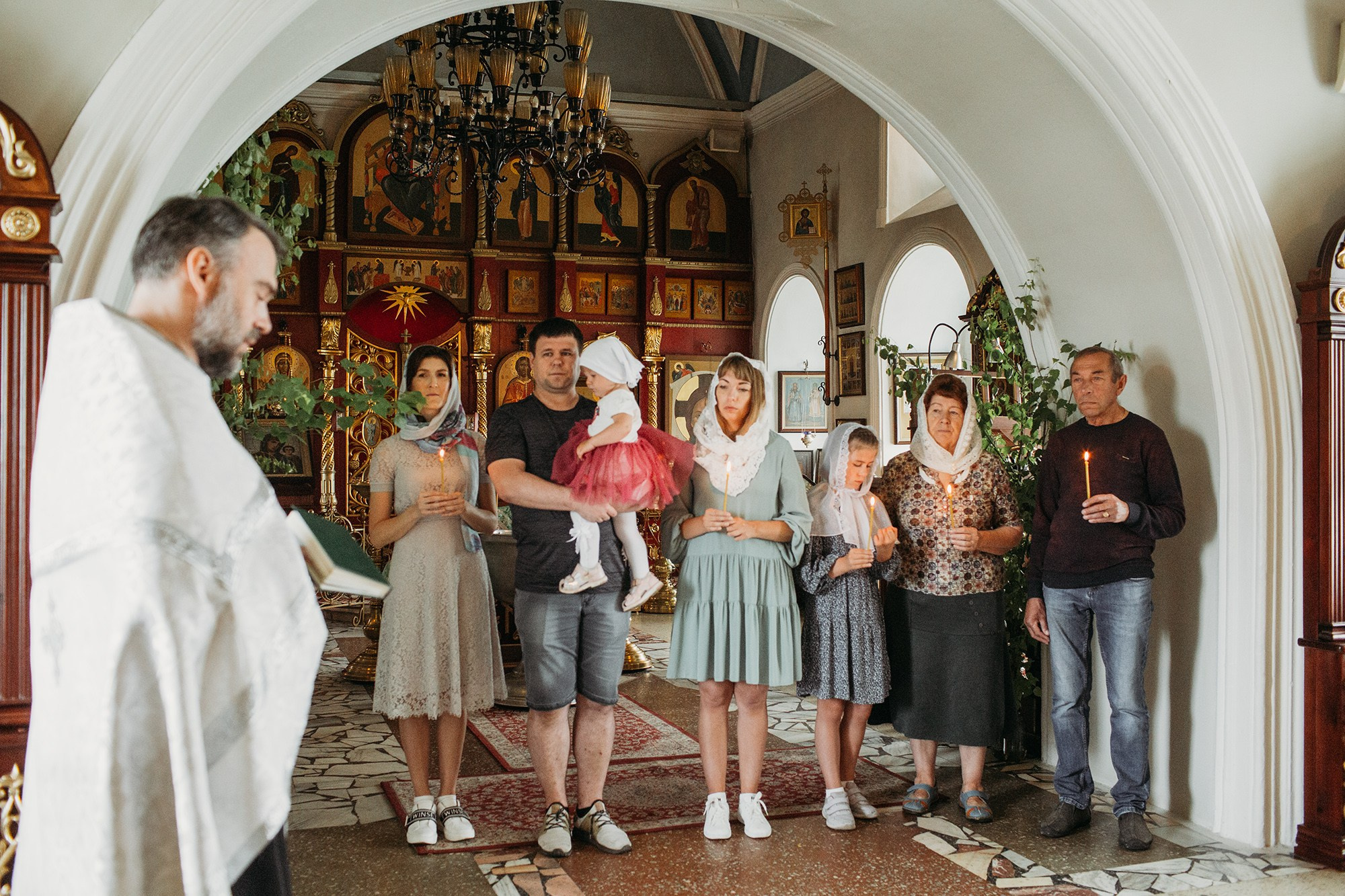 Крещение. Спасский храм с. Коларово. Семейный фотограф Томск