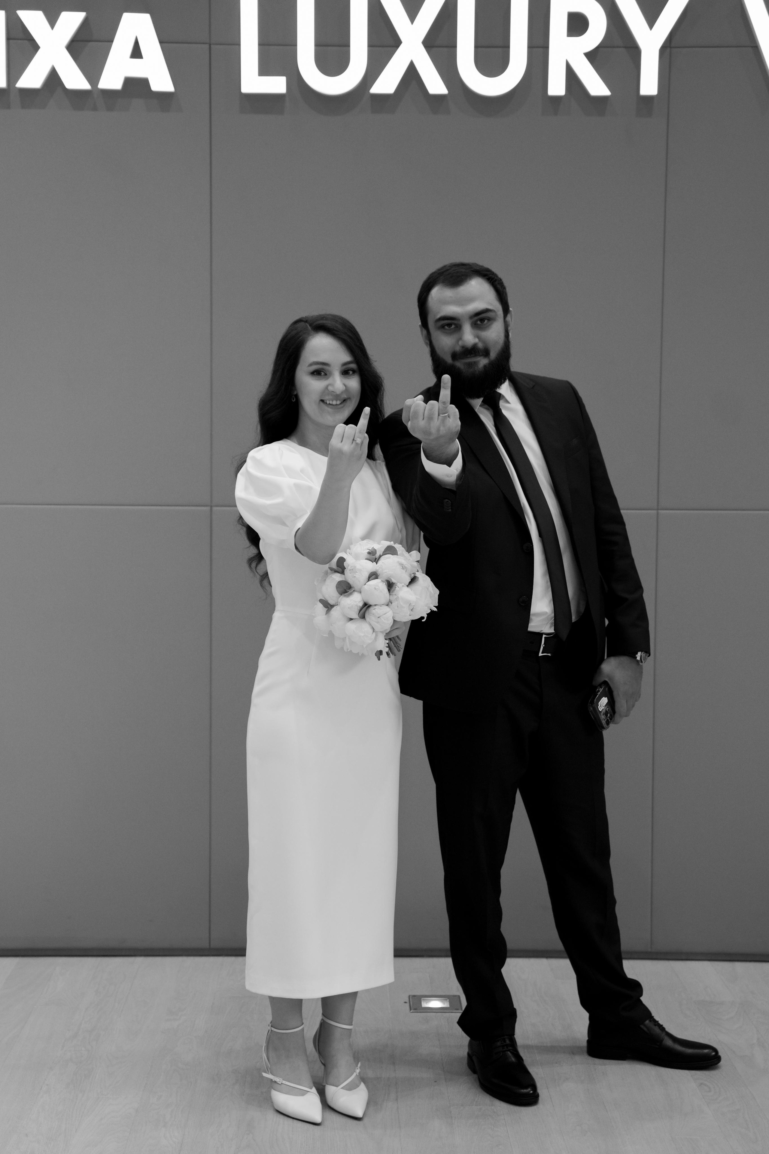 Алина и Астемир. Свадебный фотограф Марина Попова