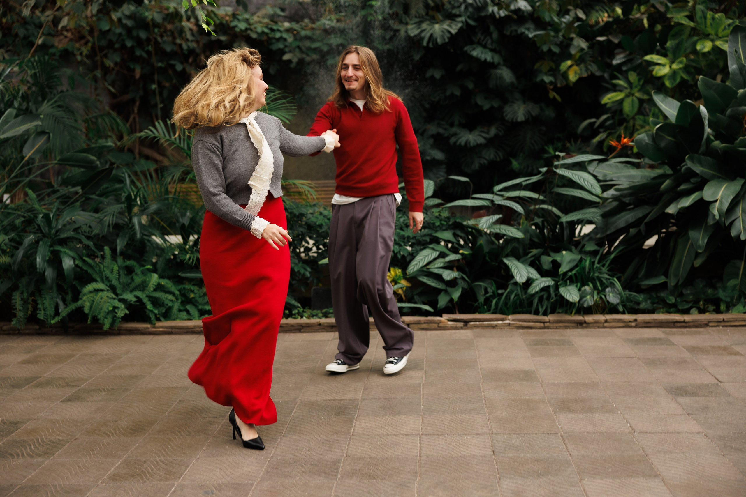 Предложение в оранжерее. Свадебный и семейный фотограф в Москве Красинская Мария