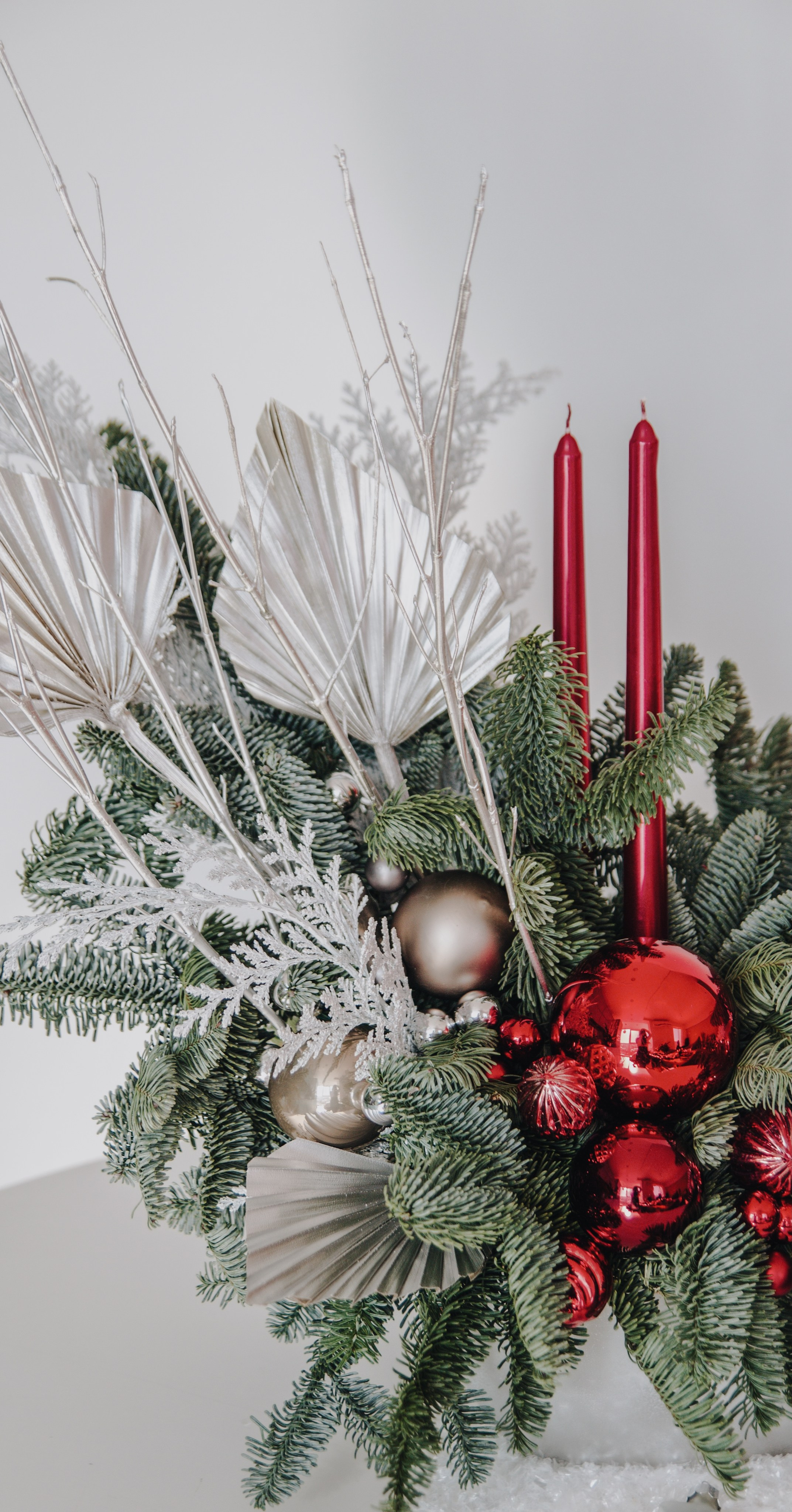 Новогодние композиции. Ксения Почтарь. Декоратор и флорист, город Владивосток