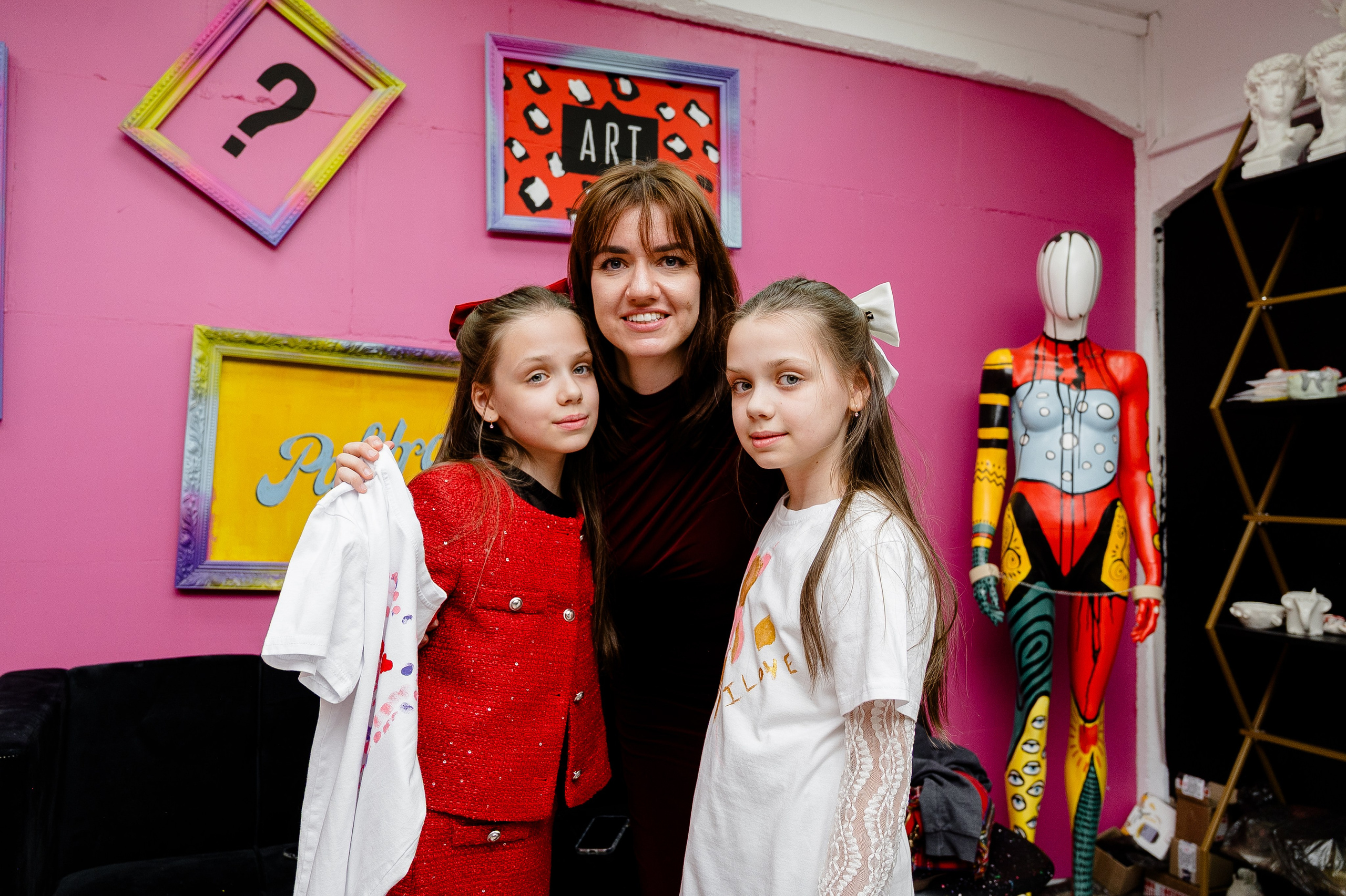 Детский День рождения. Мк роспись футболок. Alice_insomnia