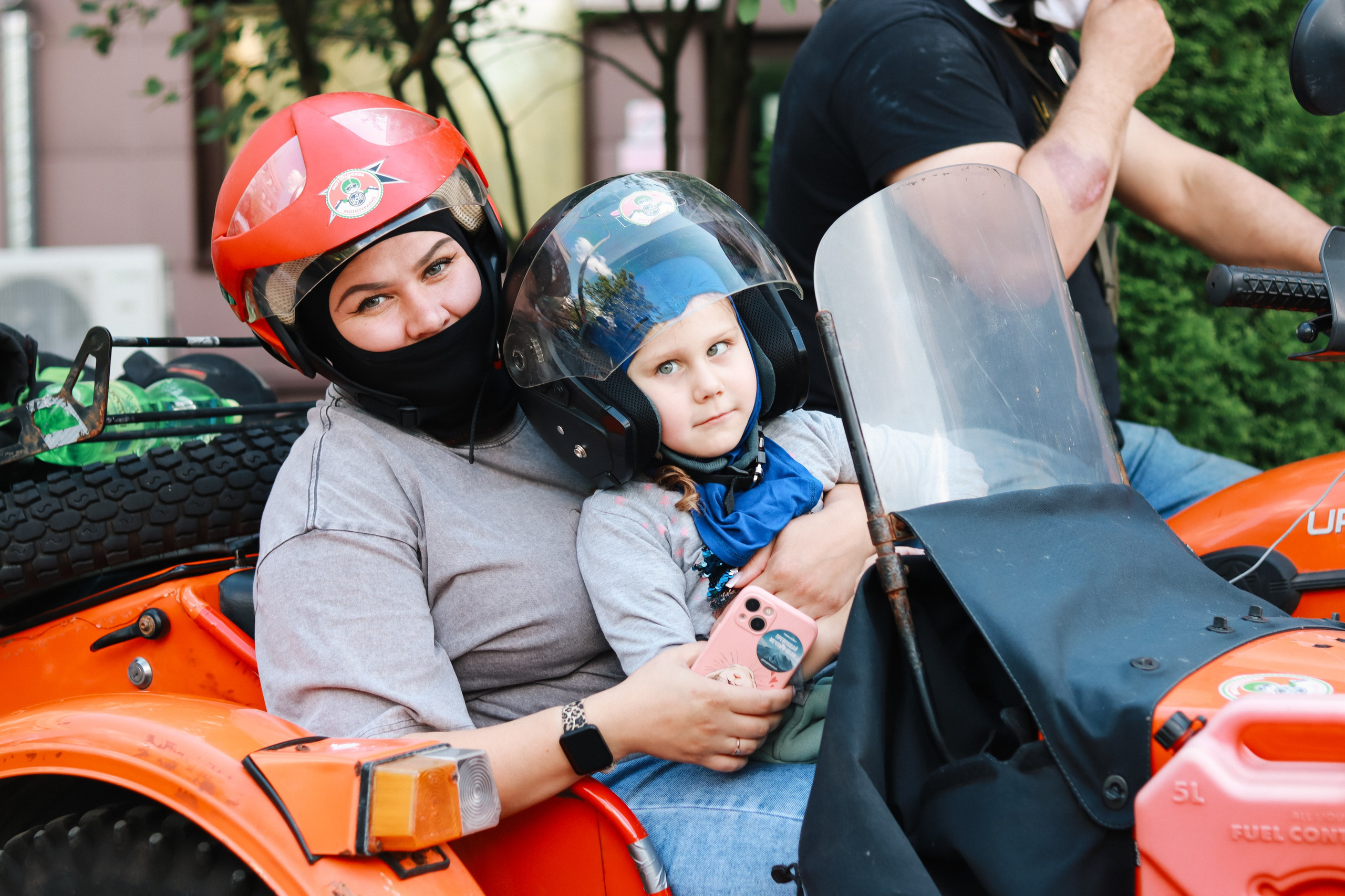 Выезд «Мототерапии» в детскую больницу в Солнцево. Репортажный фотограф в Москве и Зеленограде Karina-vozd