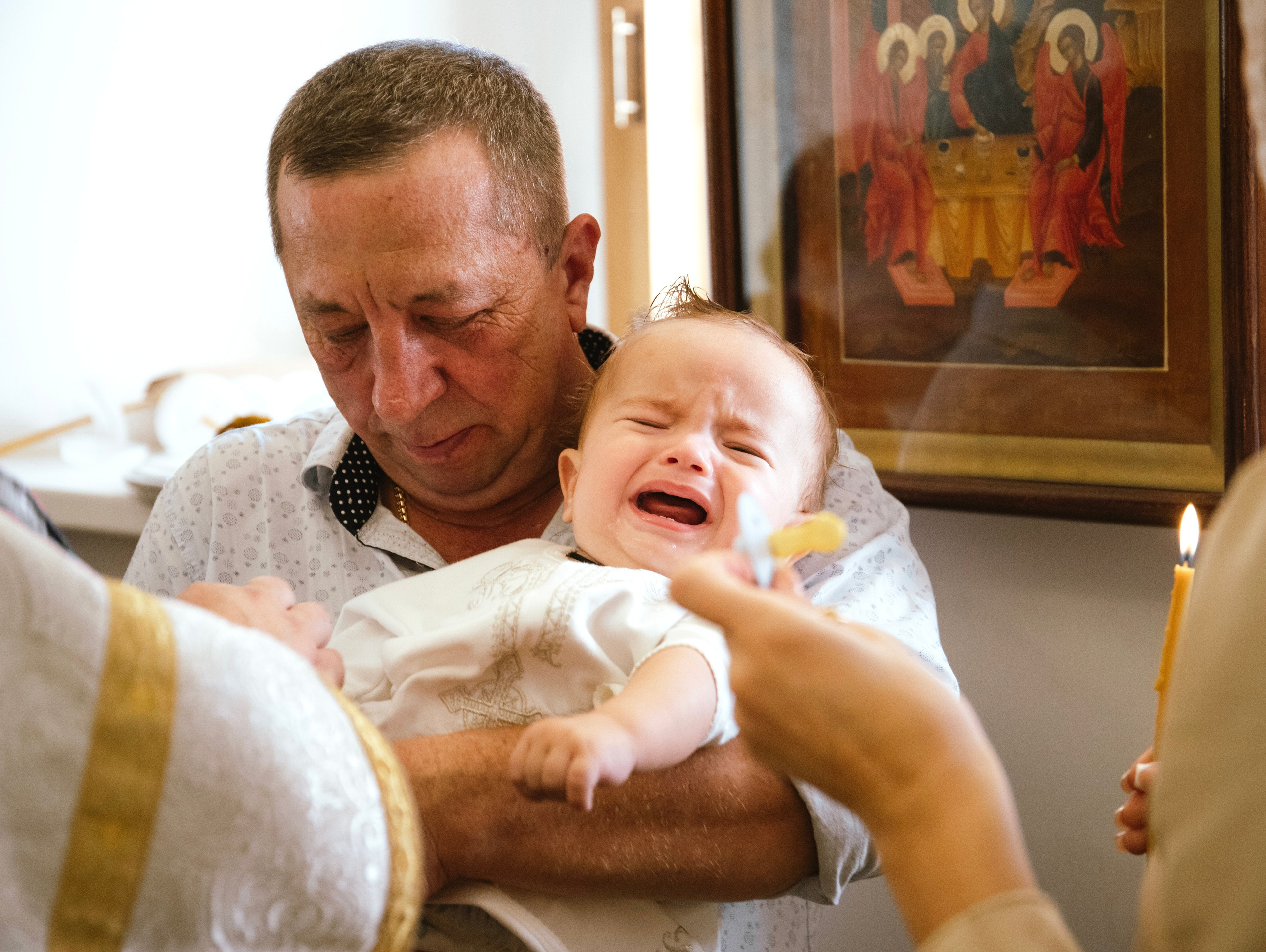Крещение. Свадебный и семейный фотограф в Москве Мила Широких