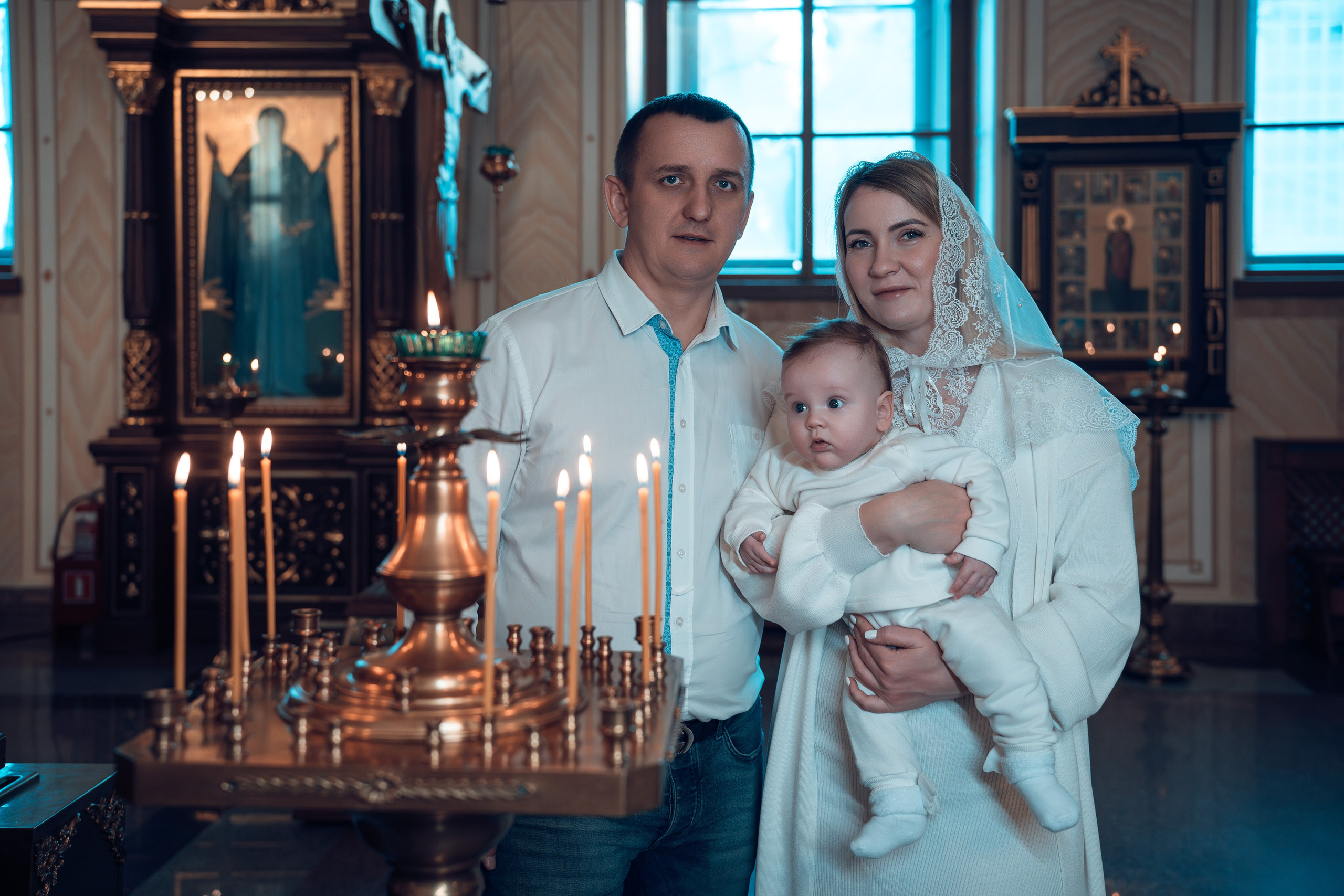 Таинство Крещения Сергея