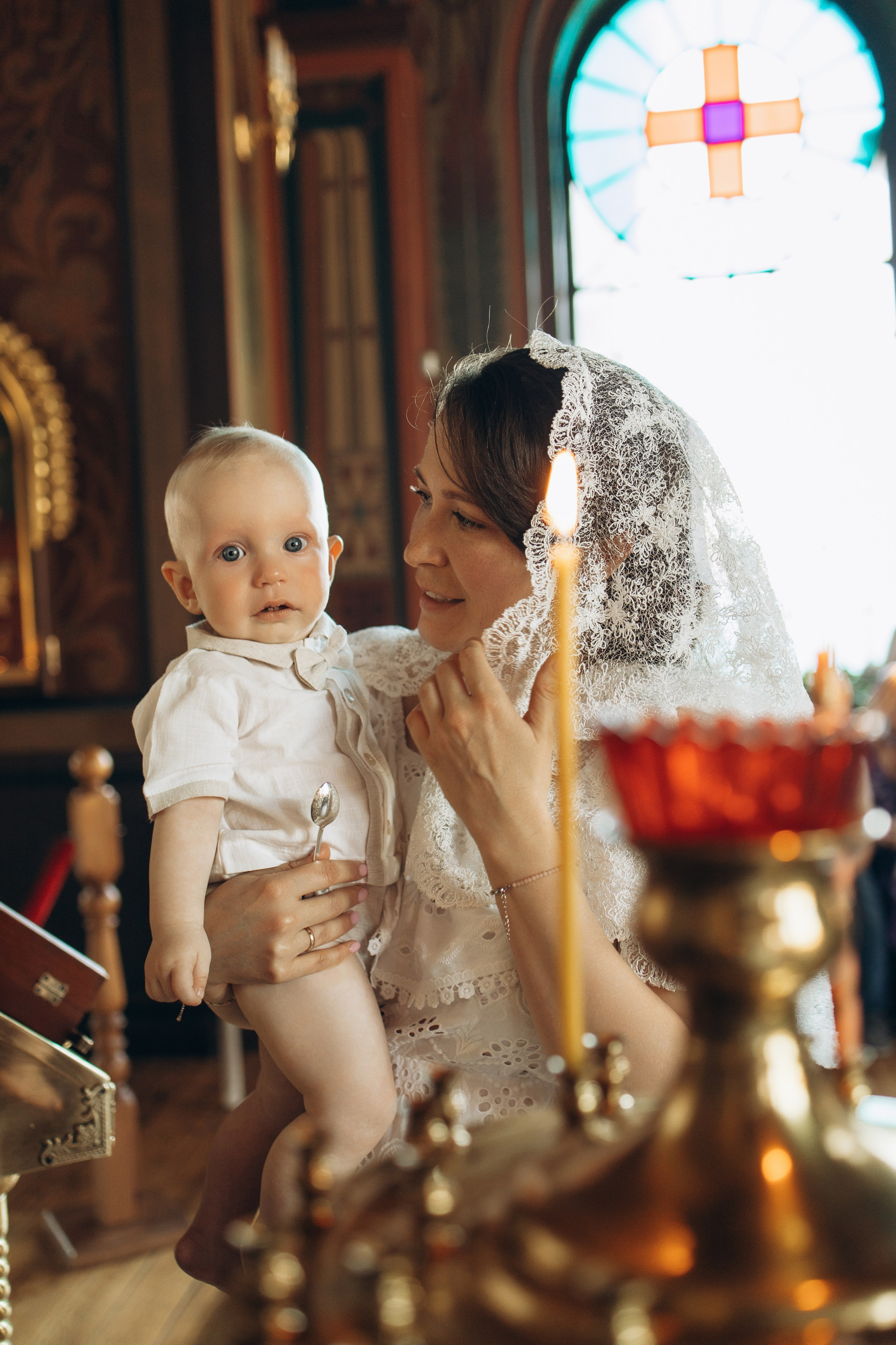 Двойное крещение Анны и Саши. Самый теплый фотограф в Краснодаре Рябоконь Ксения