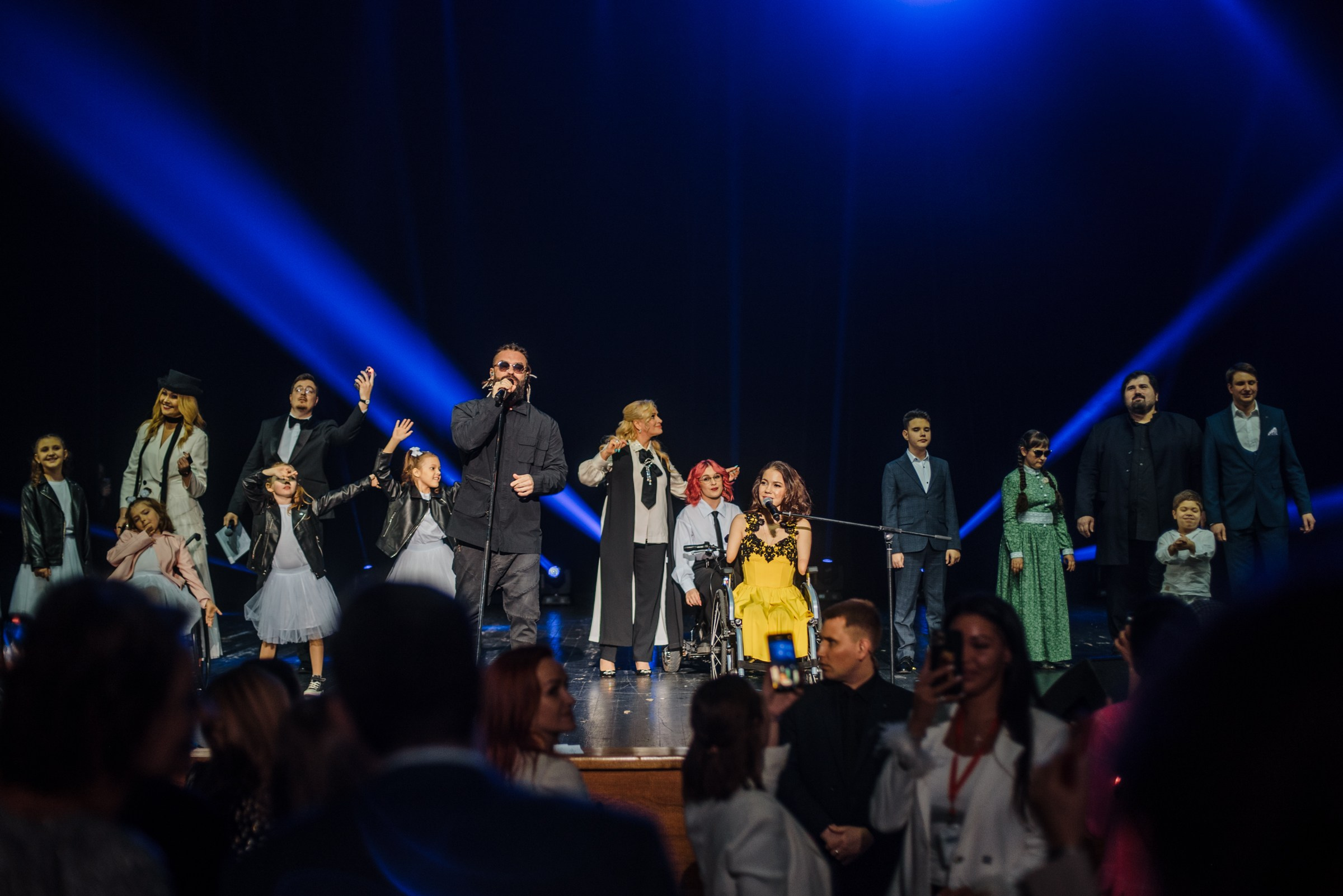 Благотворительный концерт «Добрые Люди», Москва • Апрель 2023. Фотограф Элина Брусенцева