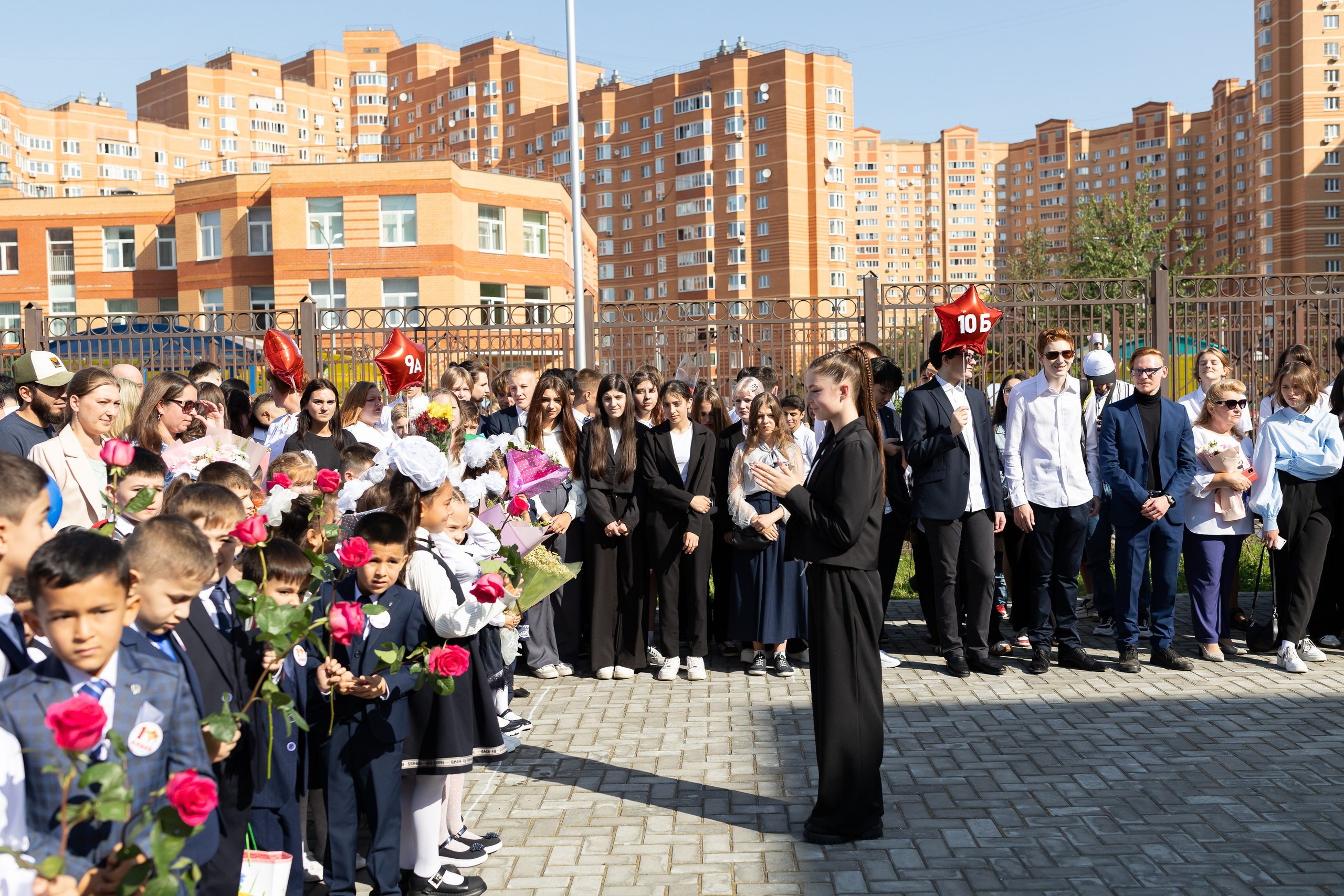 Линейка 1 сентября. Профессиональный Фотограф в Москве Андрей Славнов