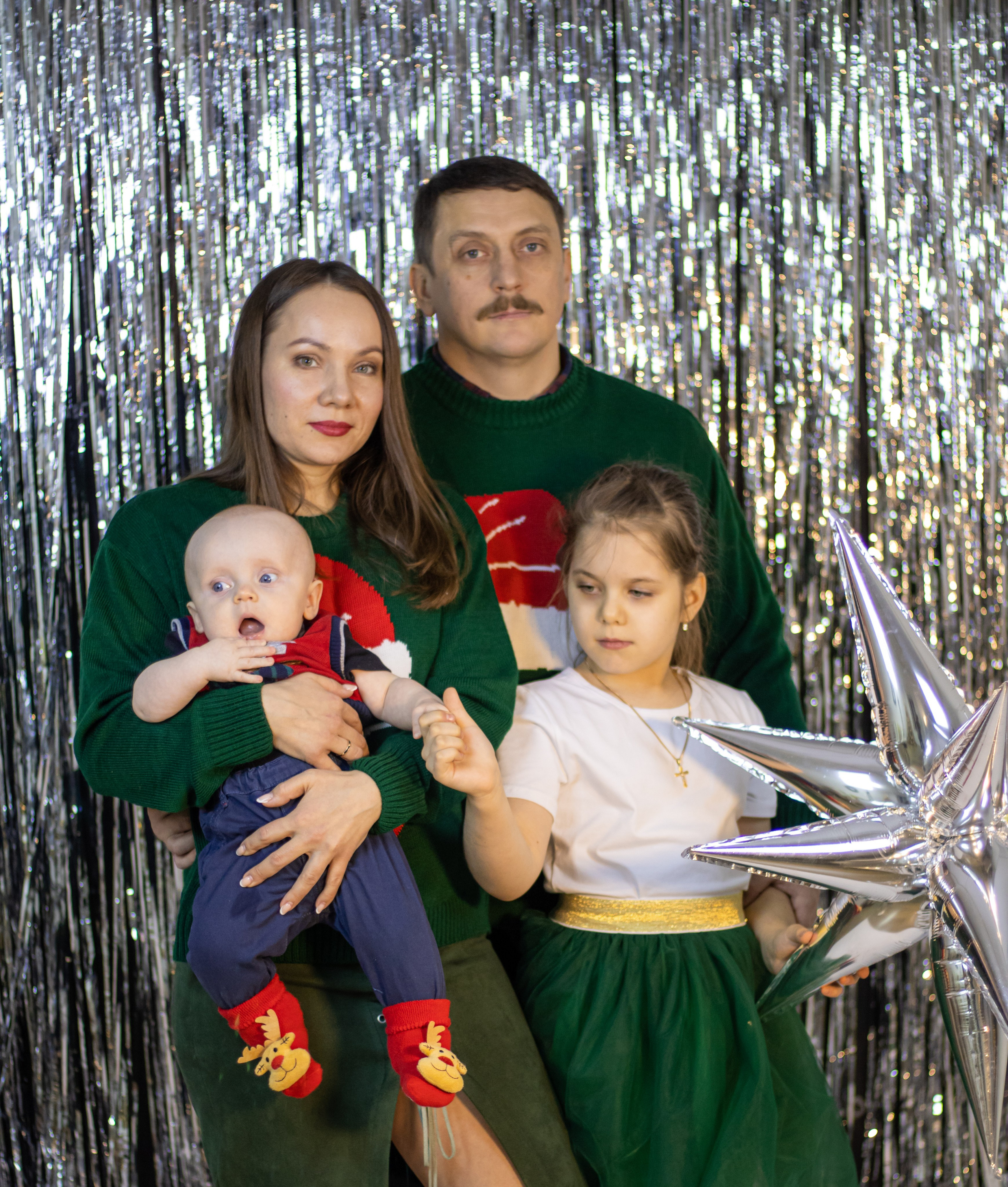 Семья Попыриных. Фотограф в Москве Бондарь Ксения