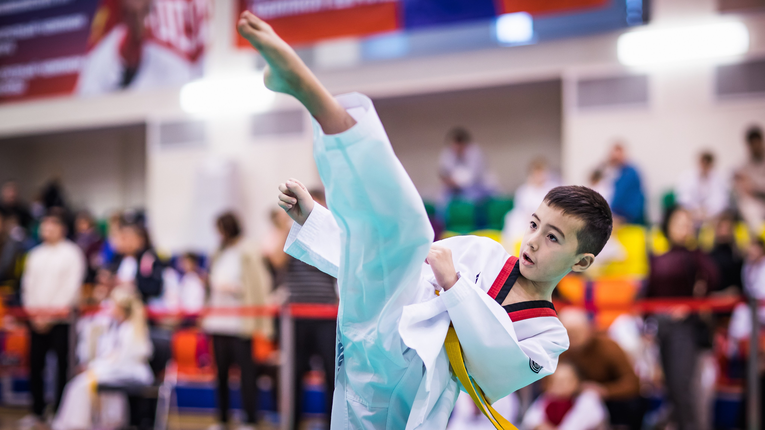 Турнир Федерации детского тхэквондо России по дисциплине ПХУМСЭ. Спортивный фотограф Максим Серегин