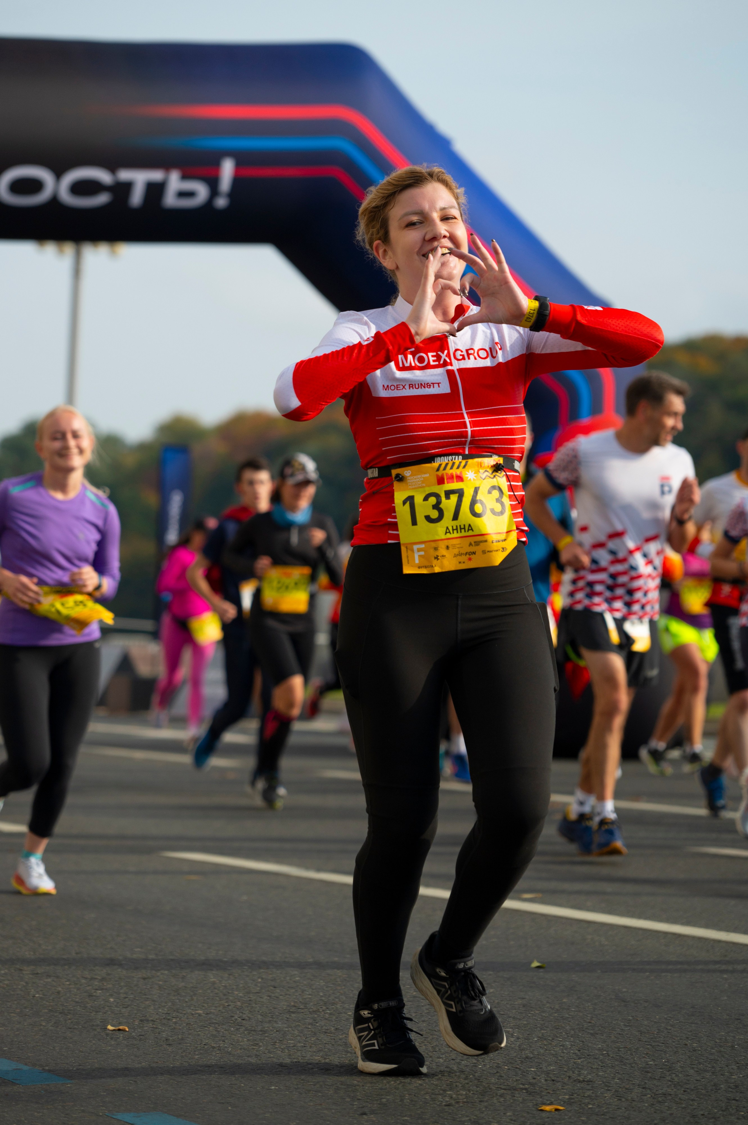 Спортивные мероприятия: Московский марафон 2024. Фотограф Михаил Волков